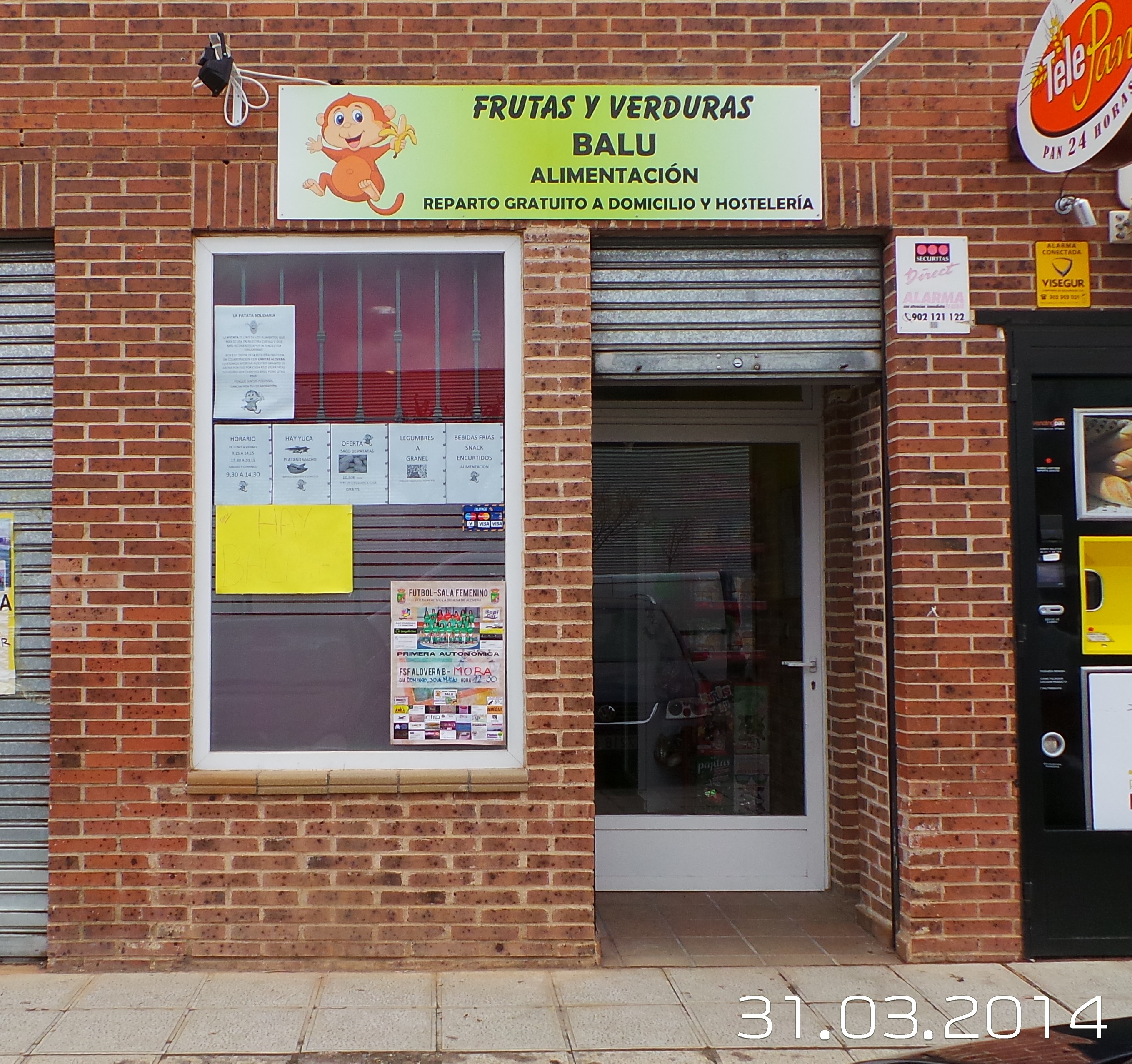 3.- FRUTAS Y VERDURAS BALU