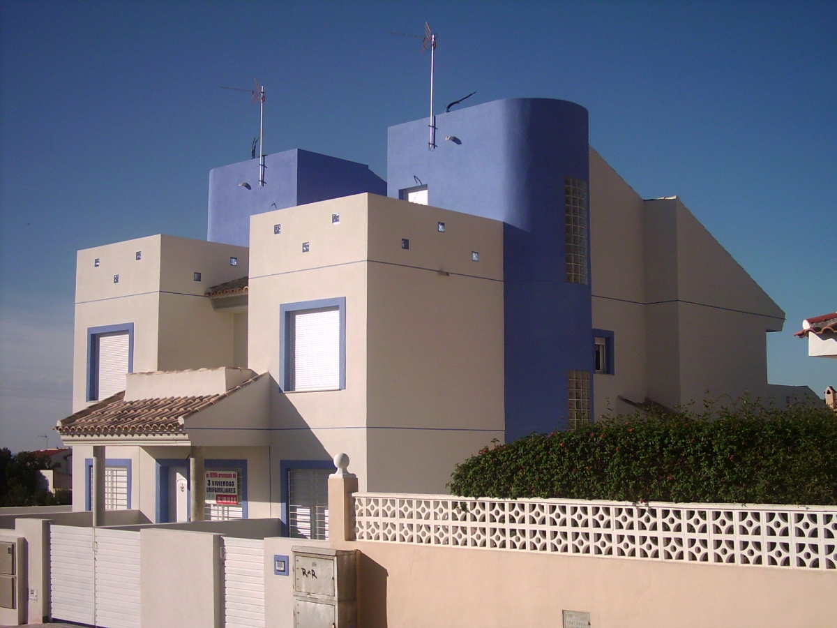3 viviendas unifamiliares. Puerto de Mazarrón.
