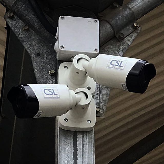 Cámaras bullet en naves industriales