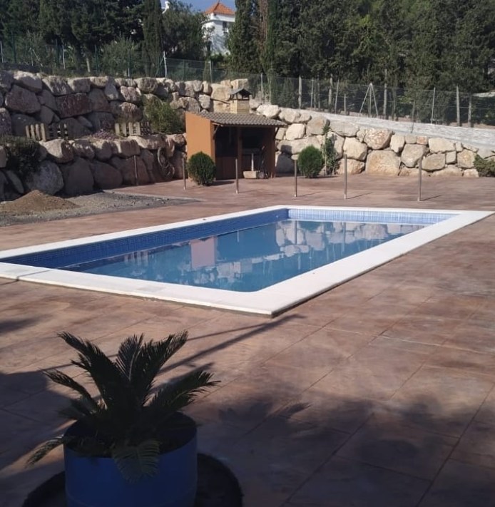 Piscina terminada