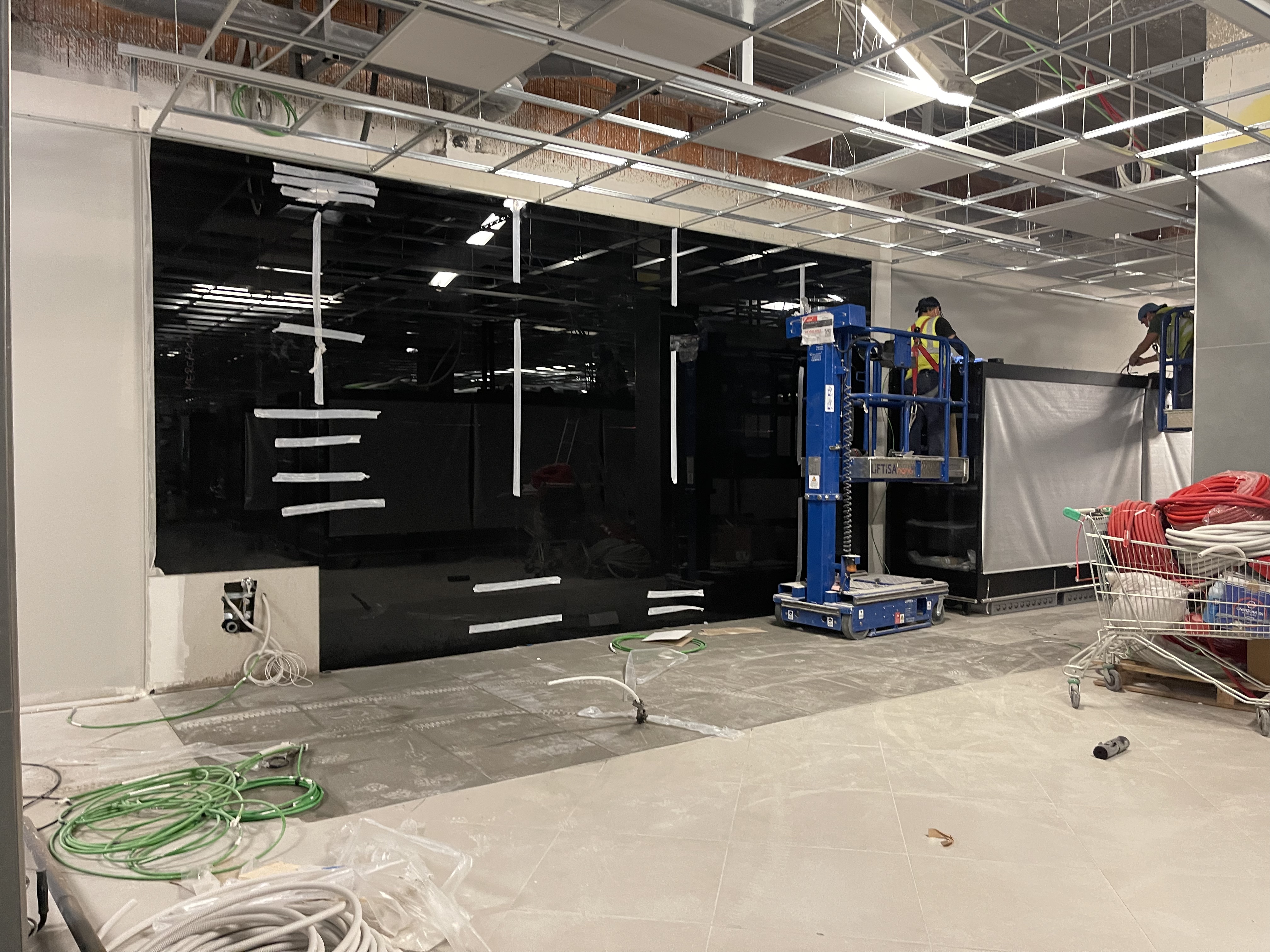 Realización de espacio pinto de venta