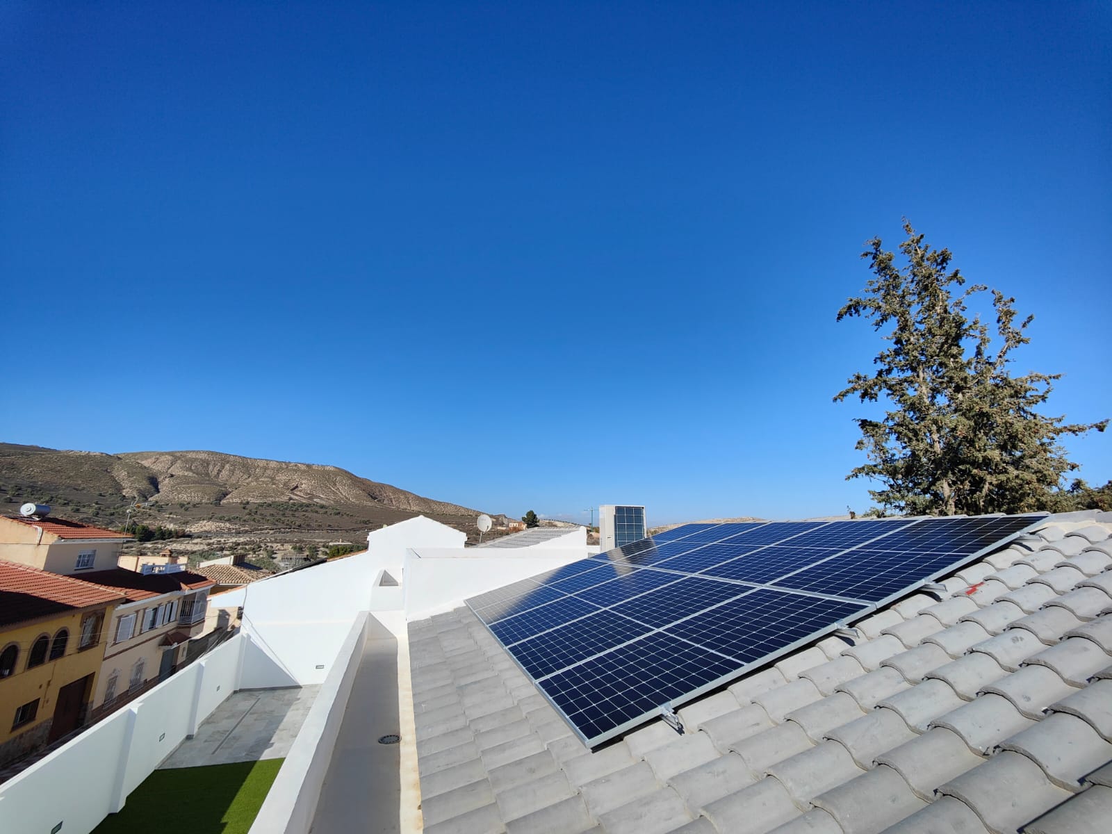 Instalación en la Malaha