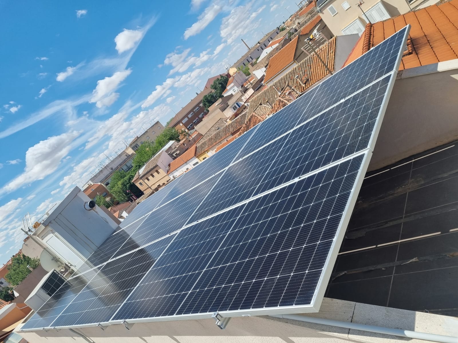 Instalacion de placas de solares