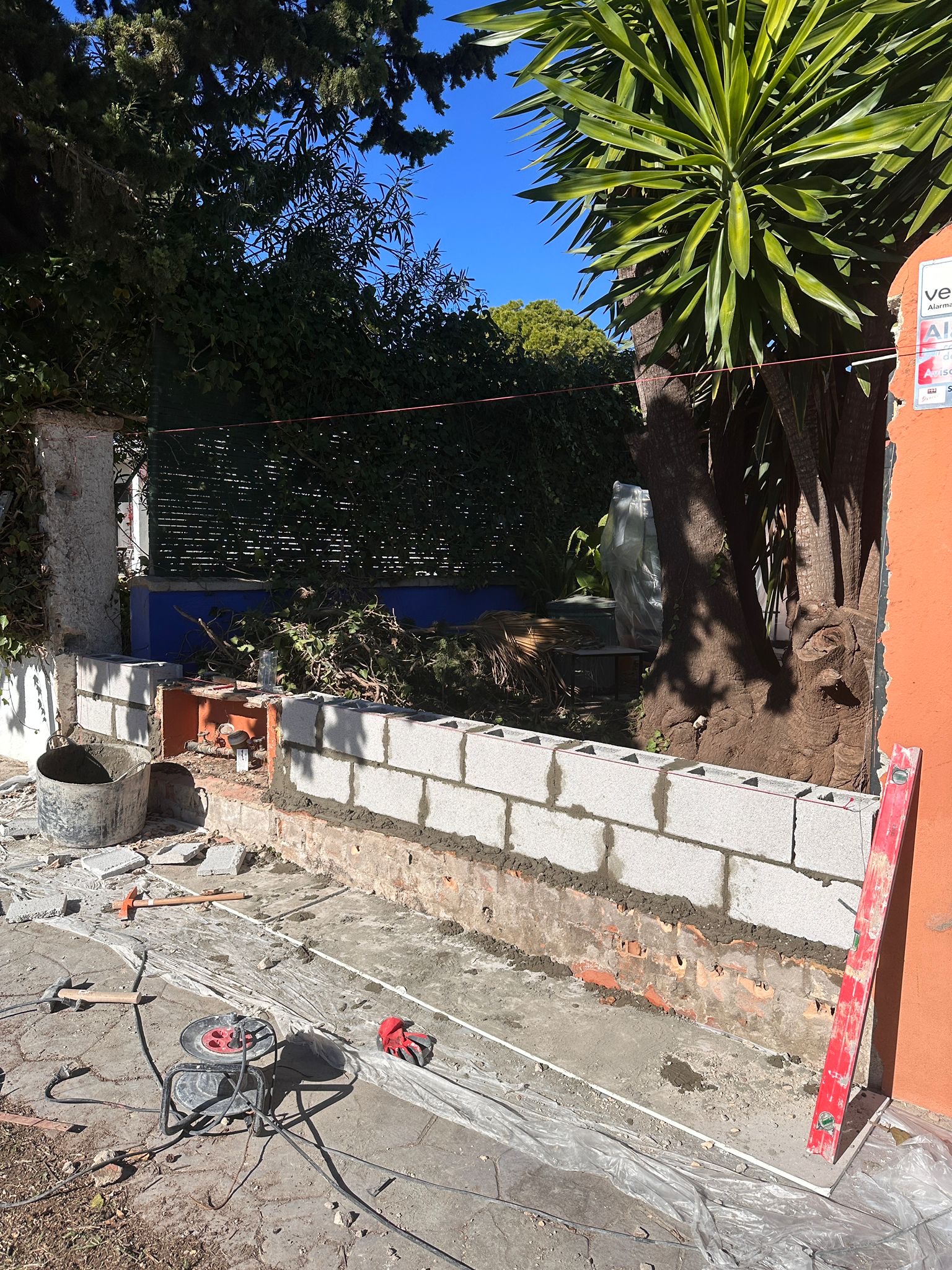 Construcción de fachada desde cero