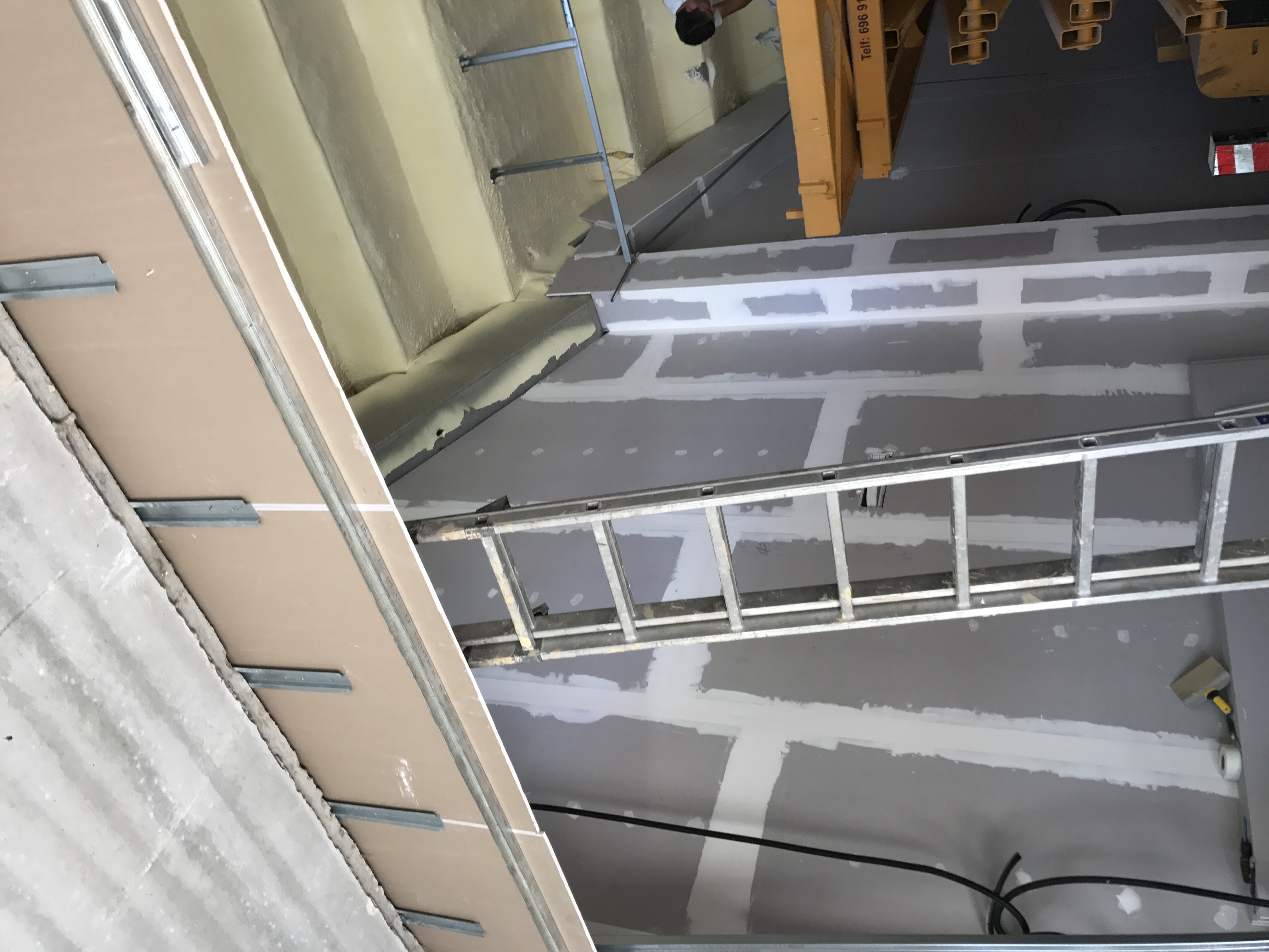 Colocación de montantes