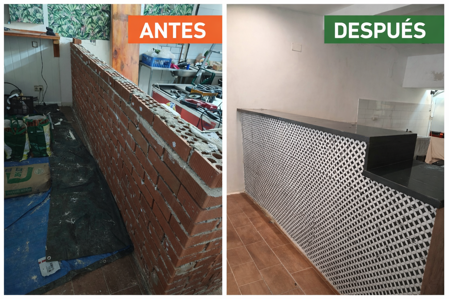 Reforma bar cafetería