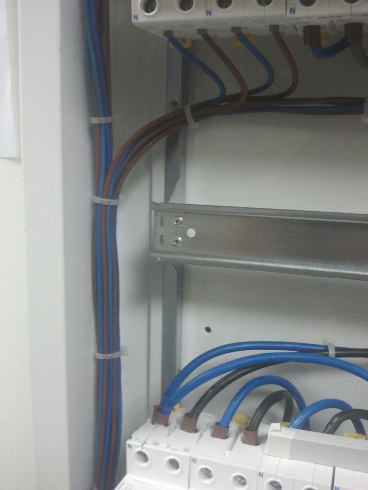 Cableado interno cuadro electrico