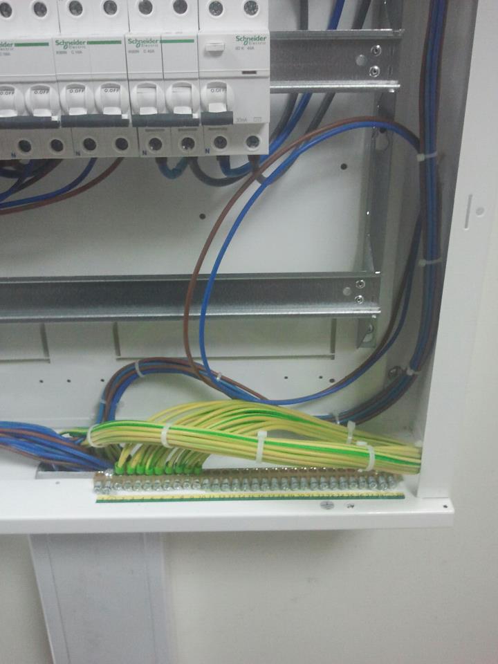 Cableado interno cuadro electrico