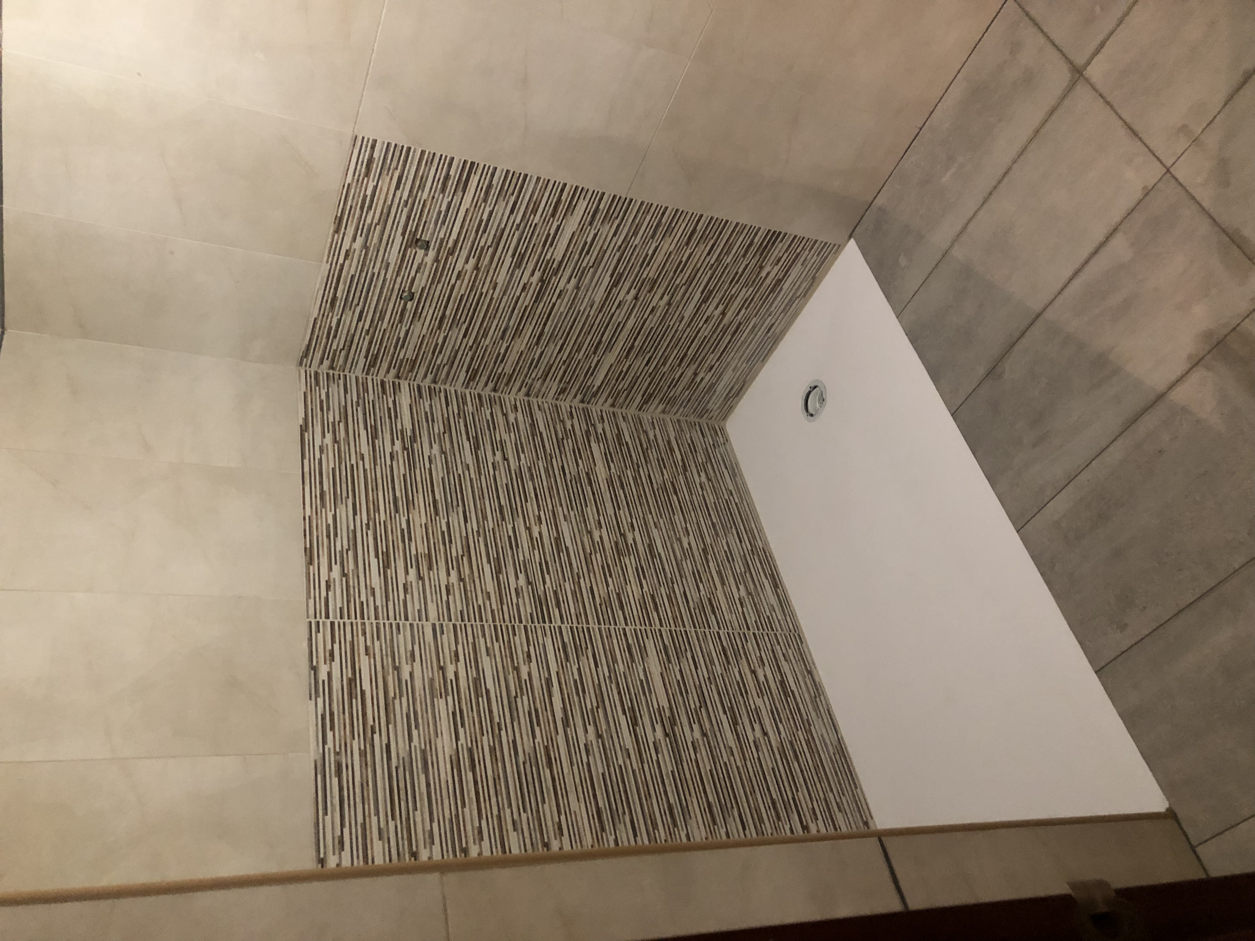 Plato de ducha terminado