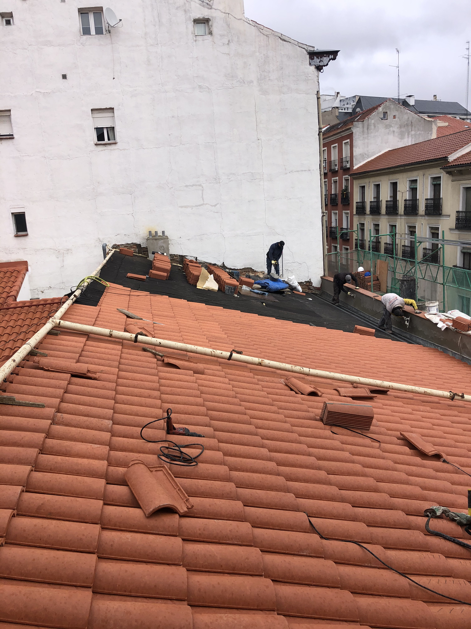 Trabajos en Cubiertas