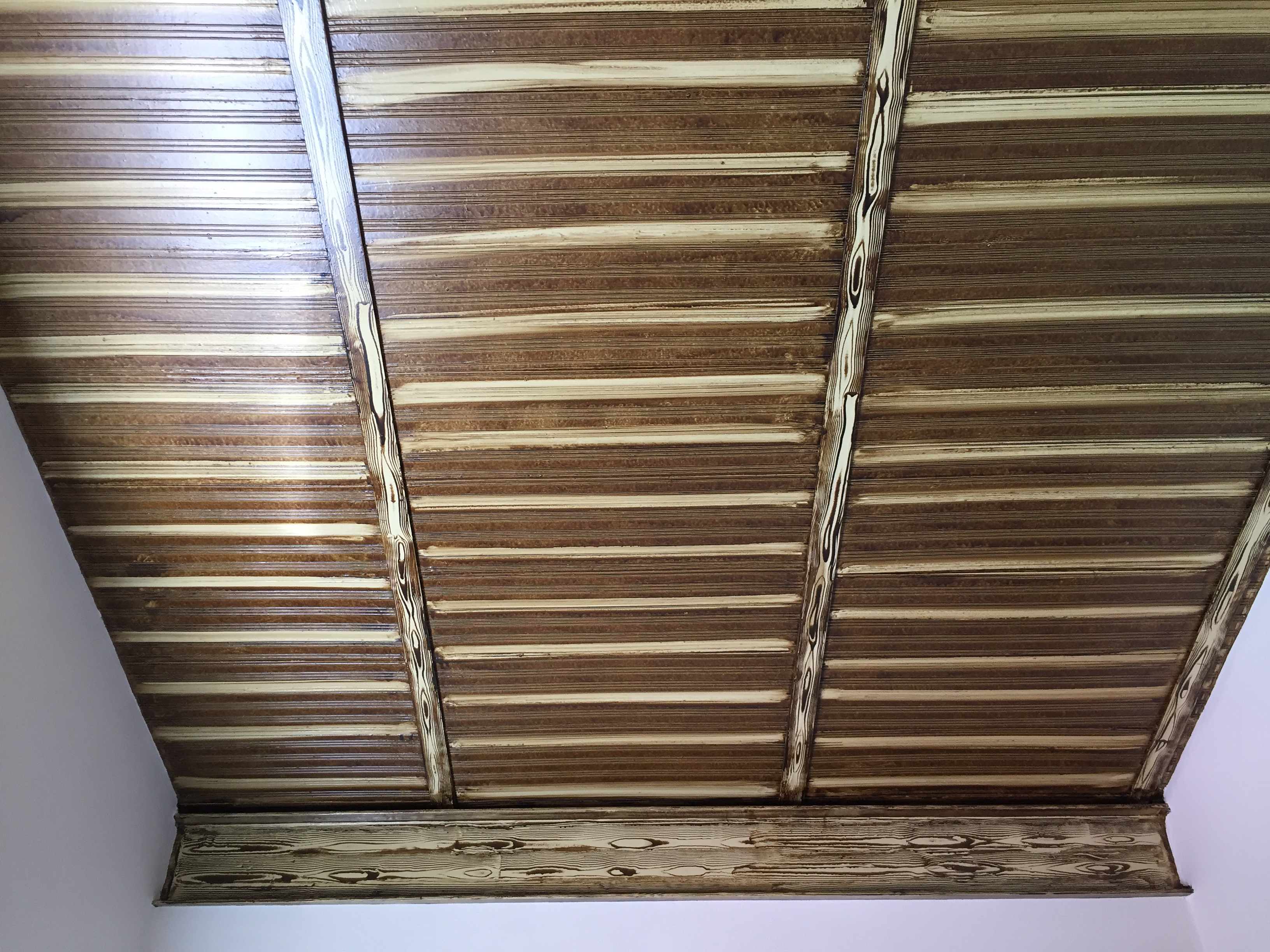 Techos de resillones y vigas