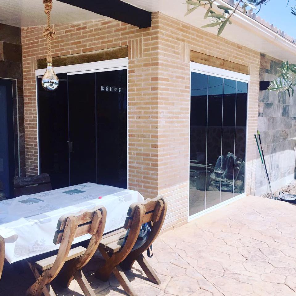 Cortina de cristal parsol