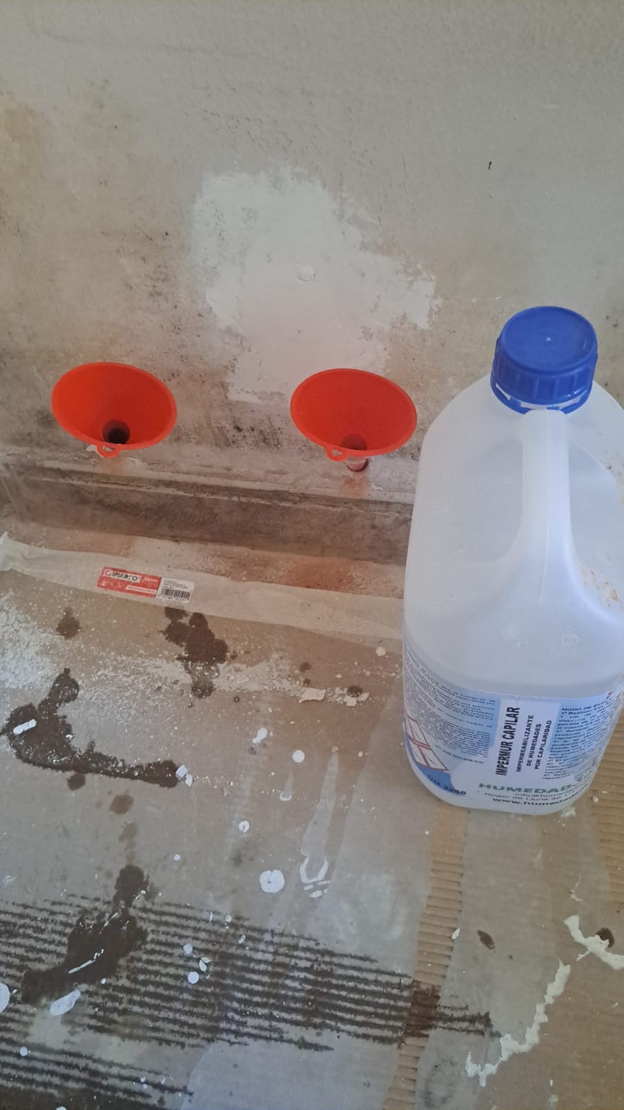 trabajo de reparación