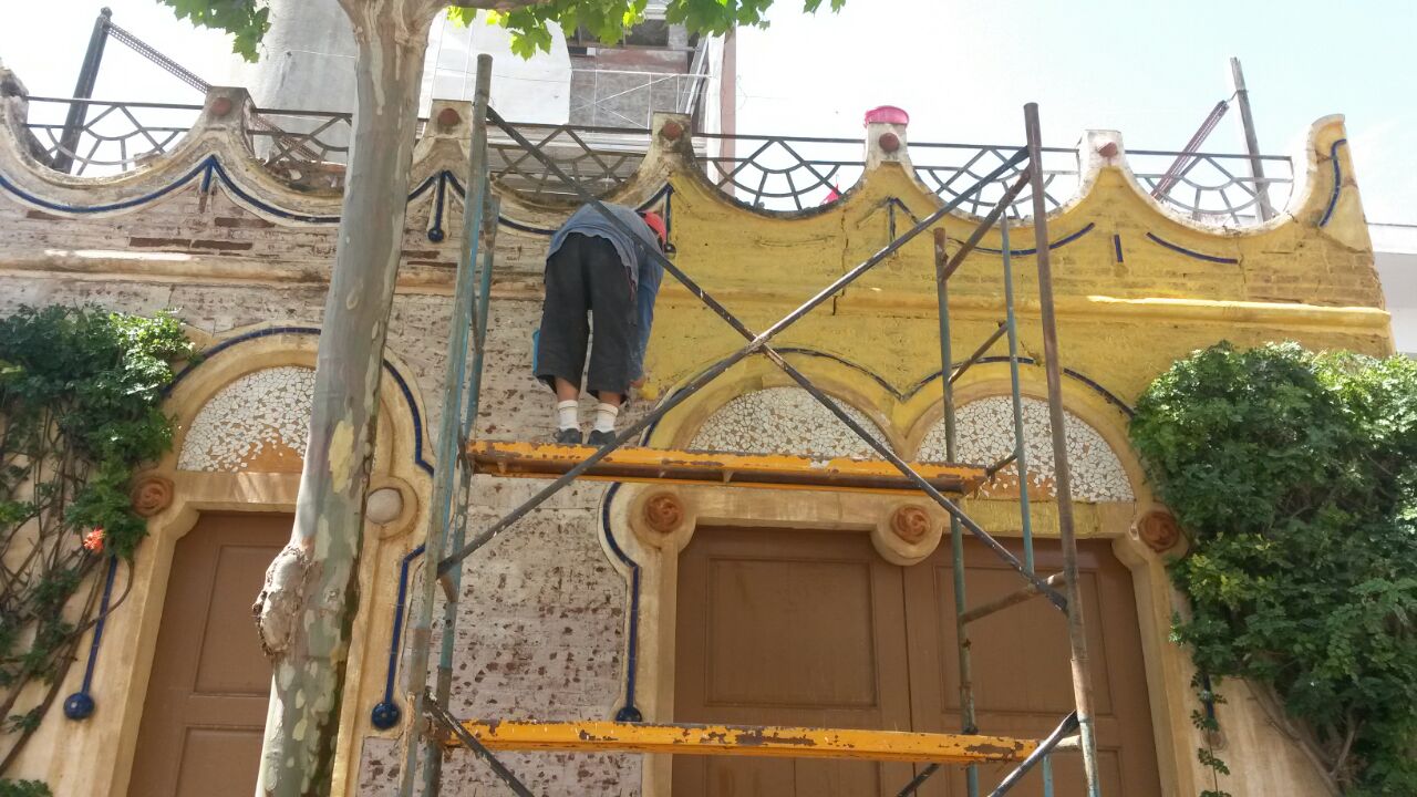 RECOSTRUCIION FACHADA