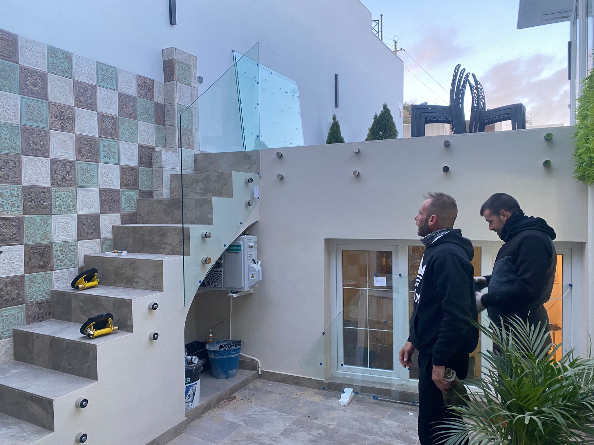 Barandillas de vidrio