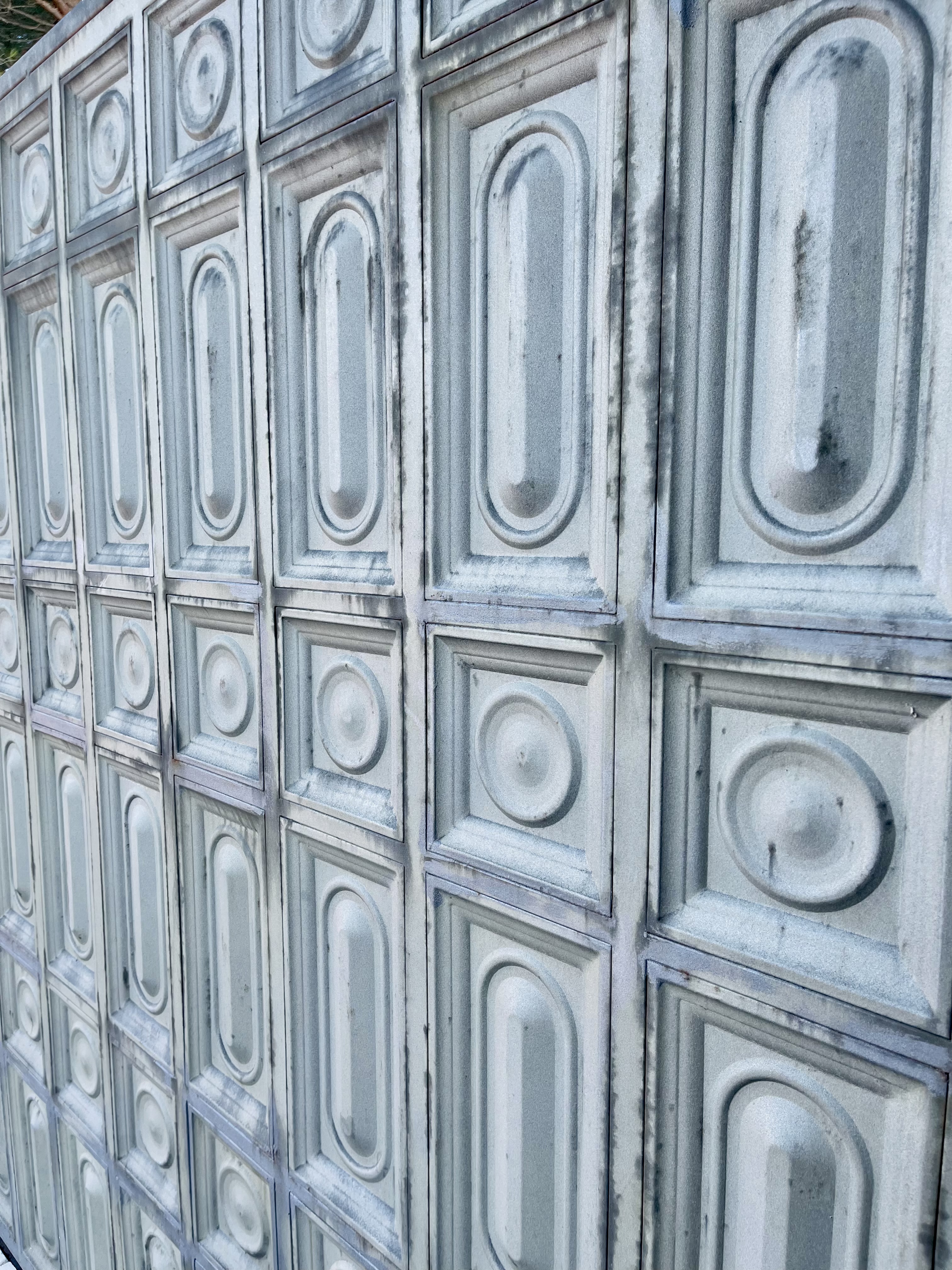 Rehabilitación de puerta de garaje exterior