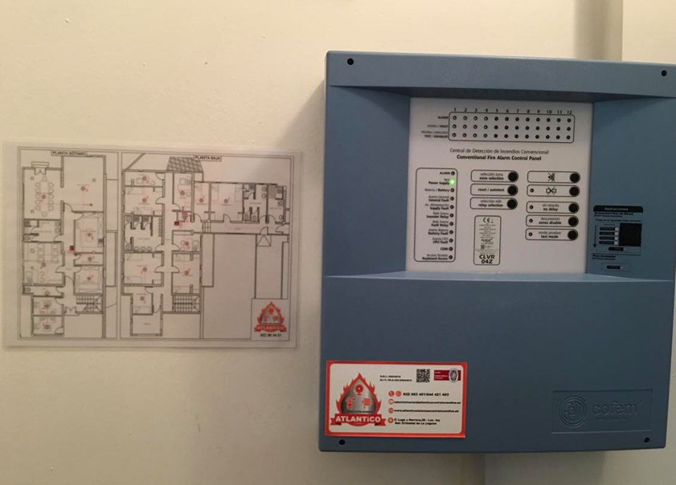 Detección de incendios