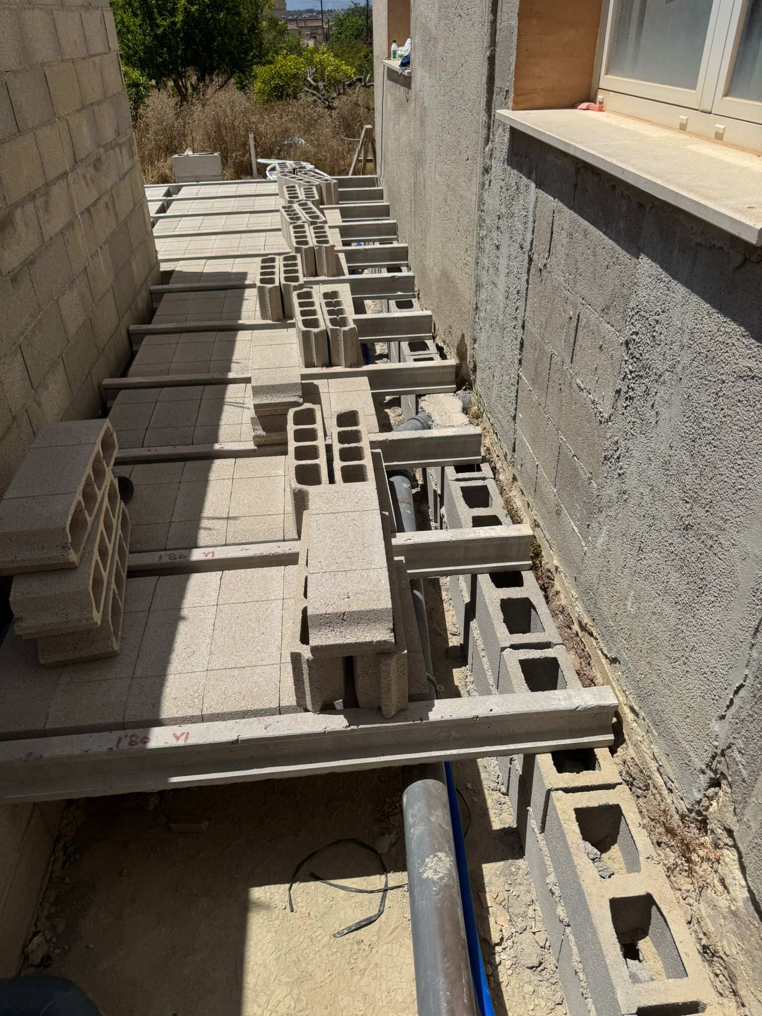 Forjado sanitario vivienda