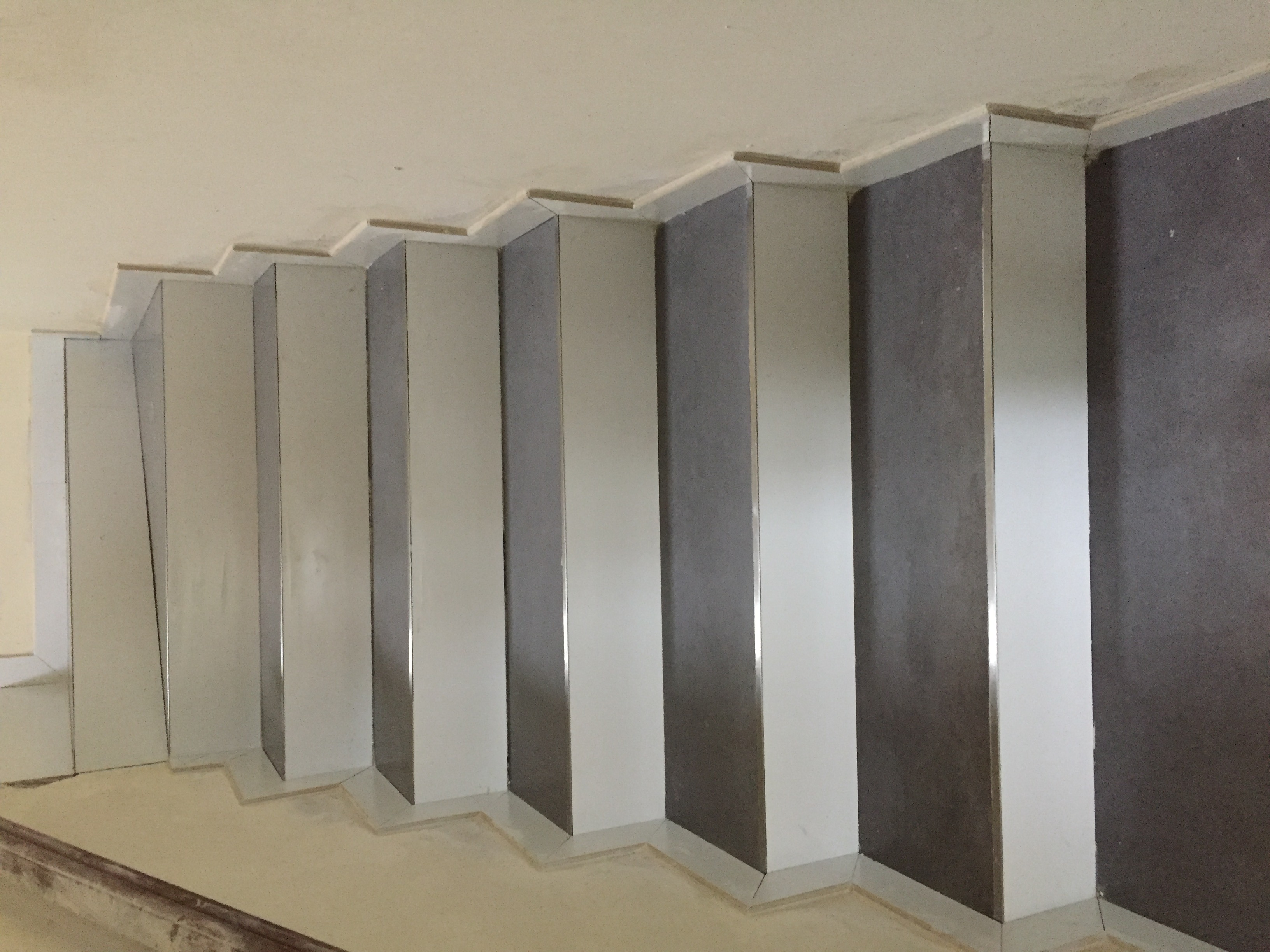 Alicatado de escaleras