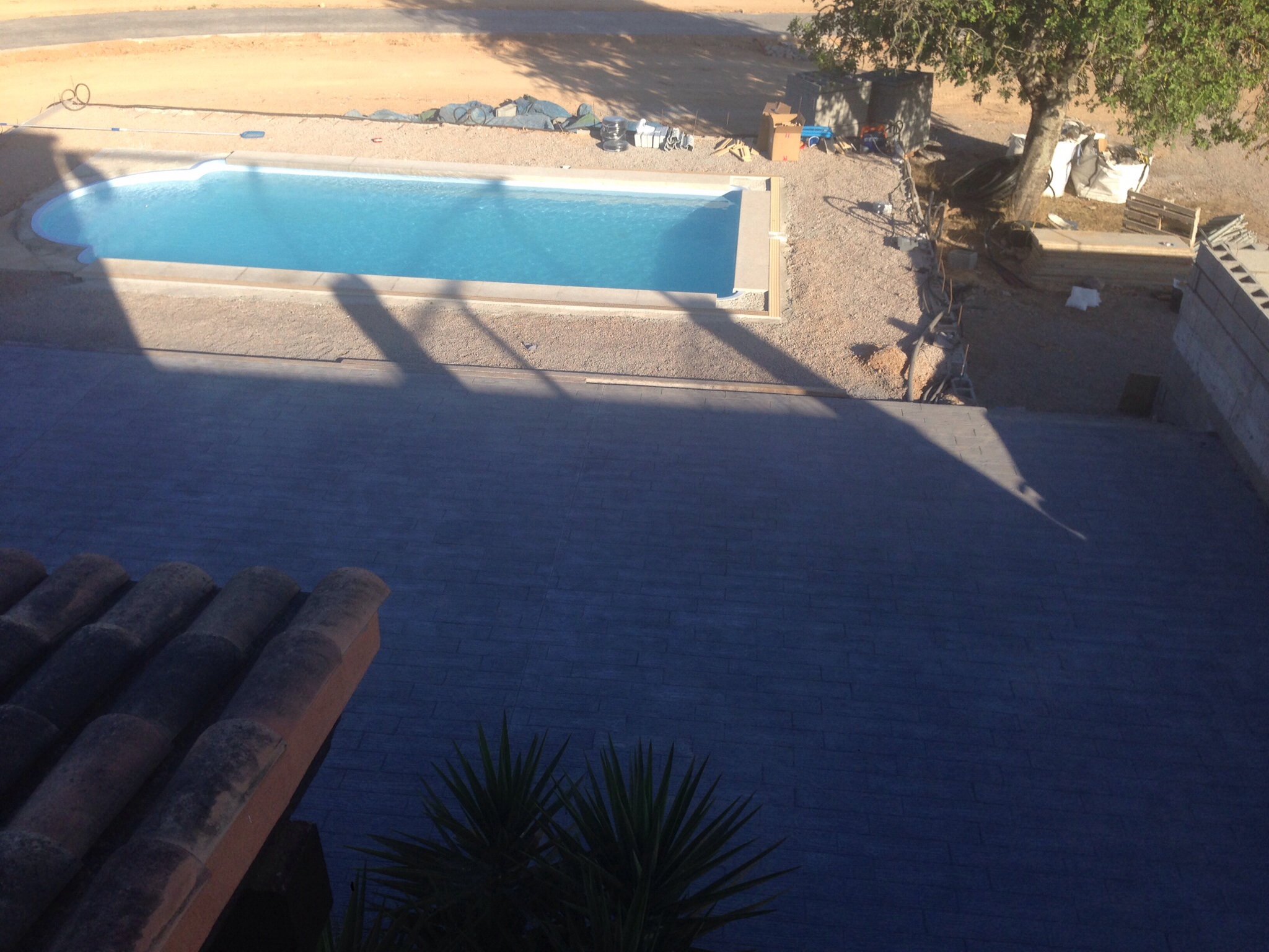 Acabado piscina solera 