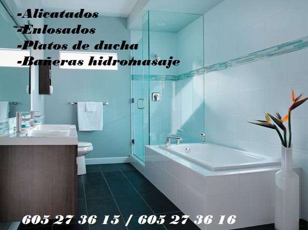  ALICATADOS DE BAÑOS Y COCINAS