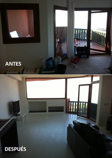 Ampliación de salón