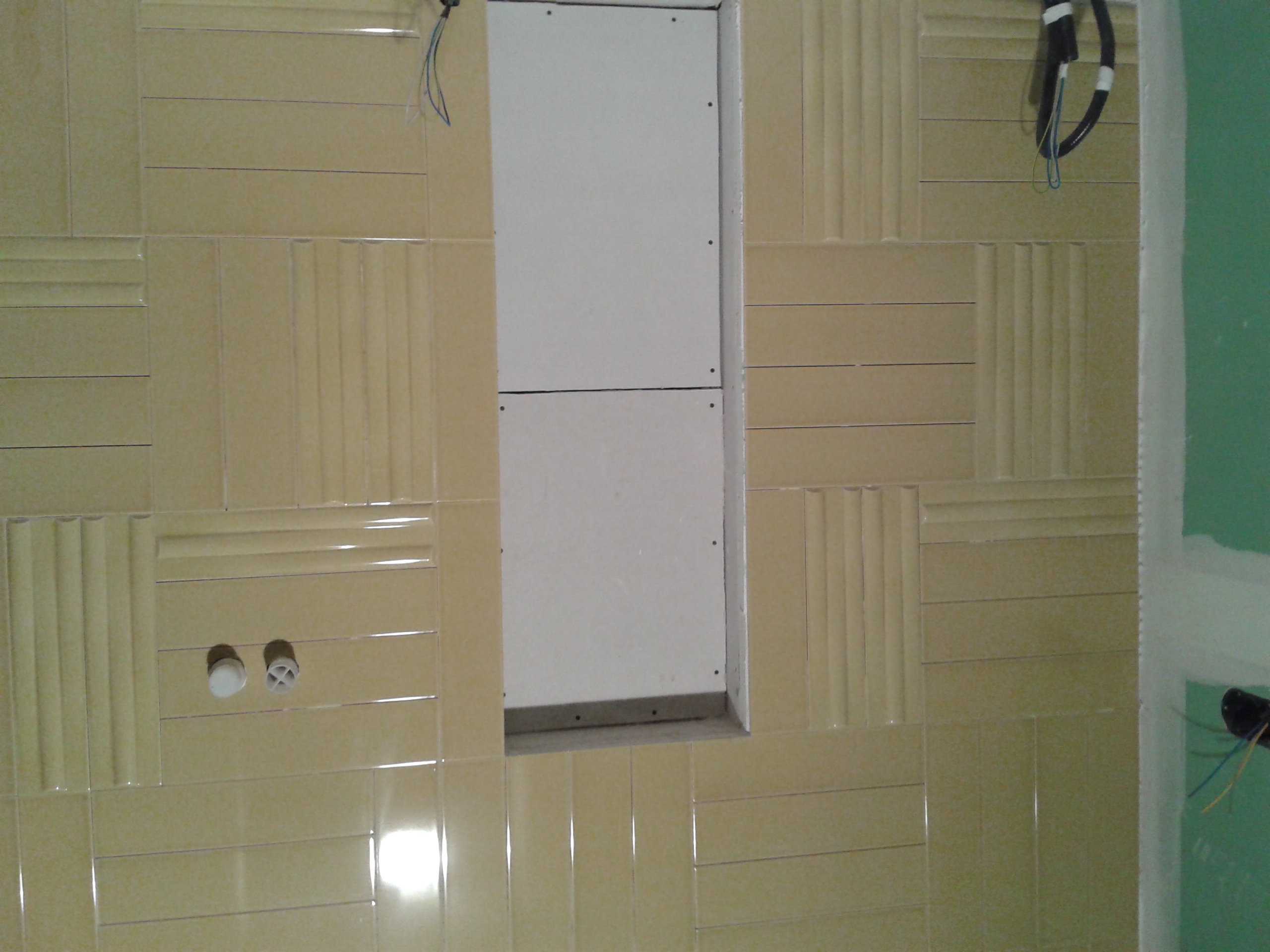 Aprovechamiento de espacio en baño.