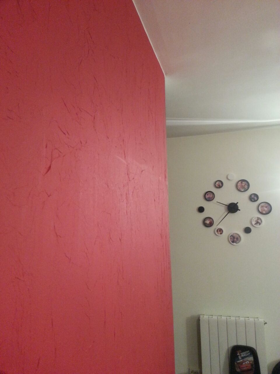 decoracion con papel en comedor 