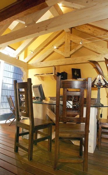 Artesonados e interiores