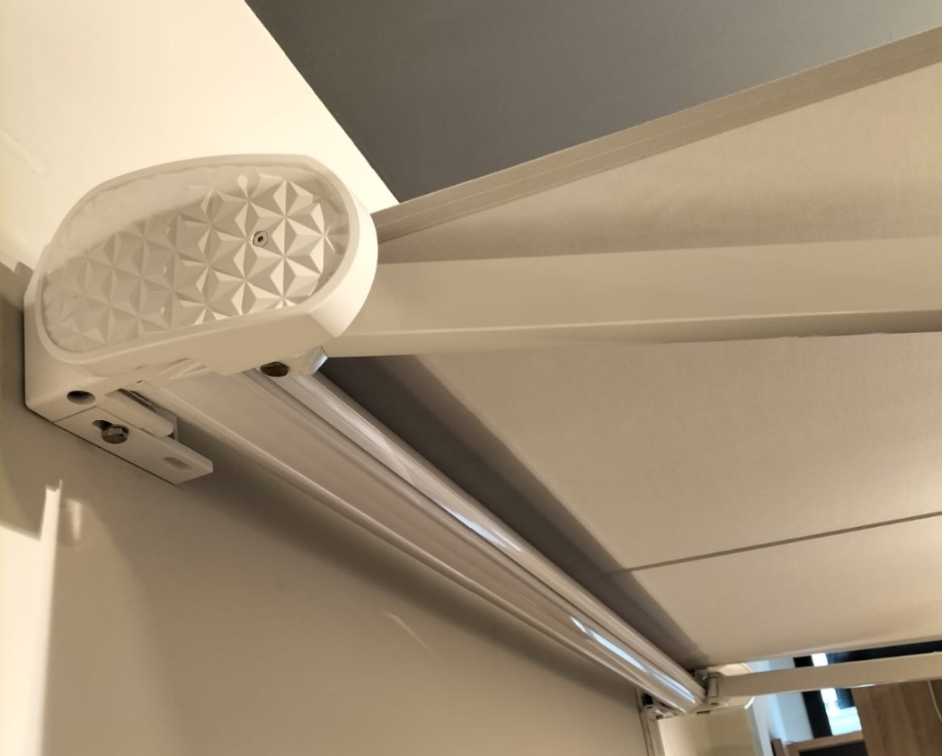 Toldo cofre con un diseño innovador