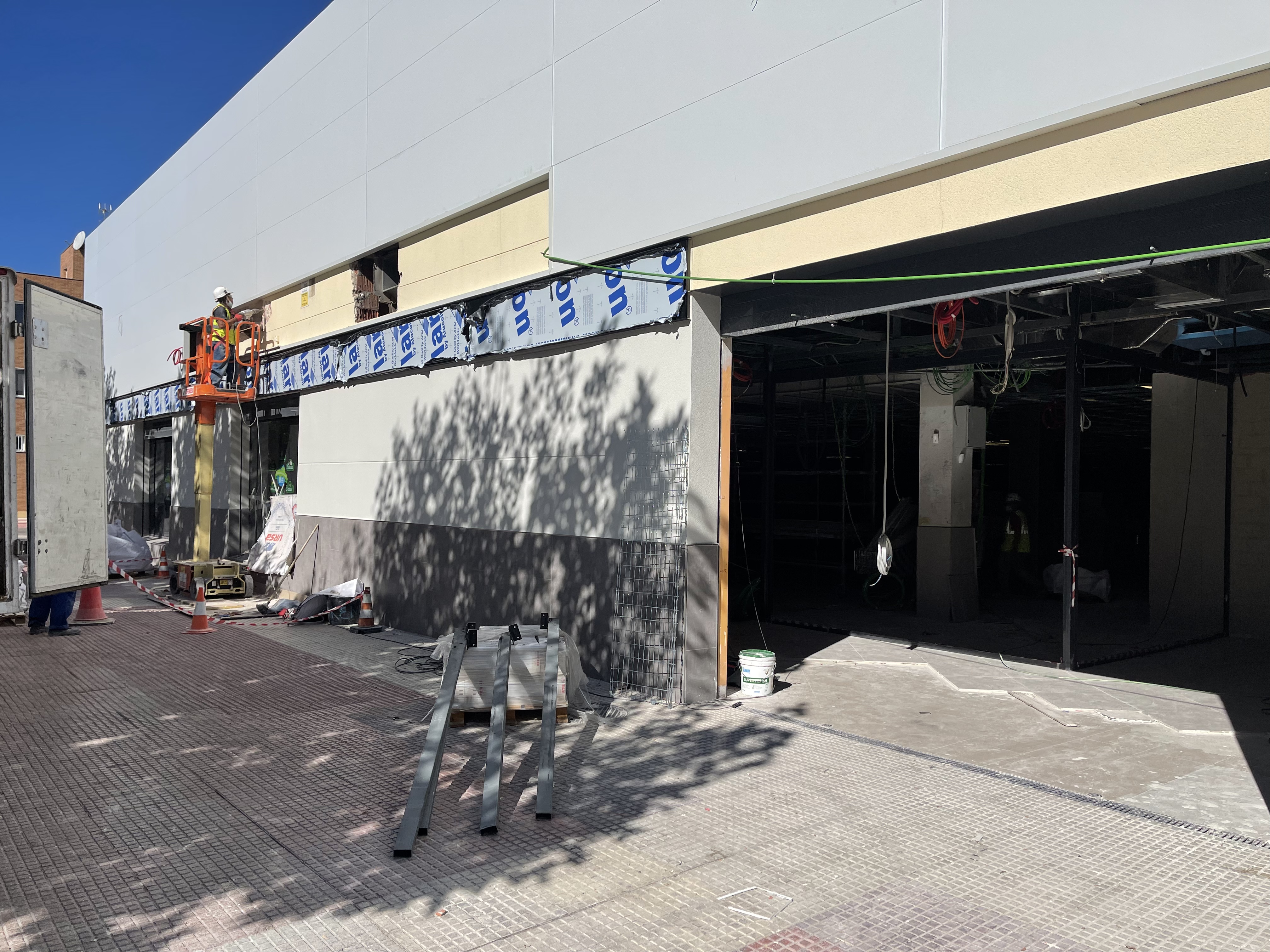 Trabajos realizados en fachada