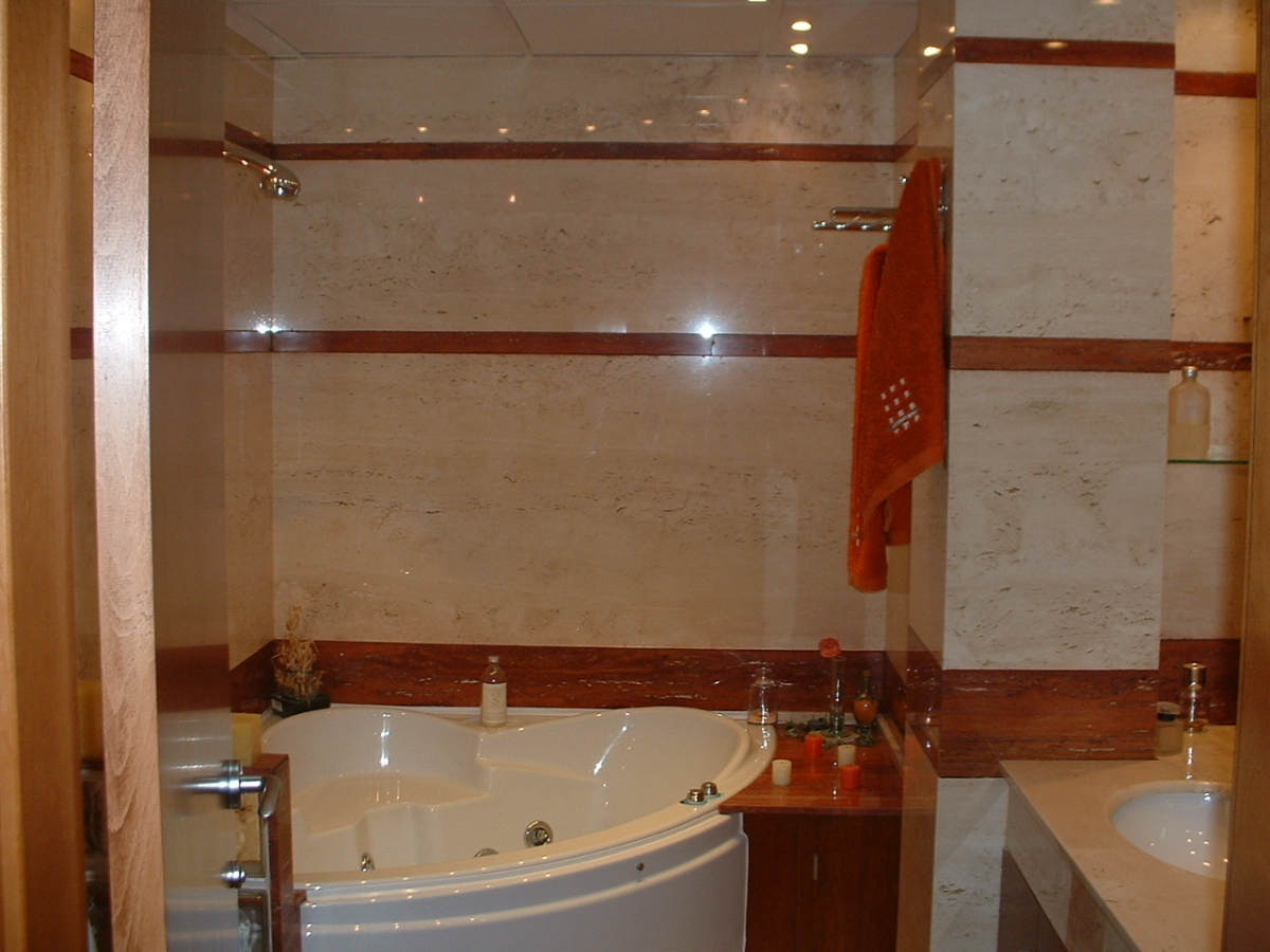 Baño Travertino