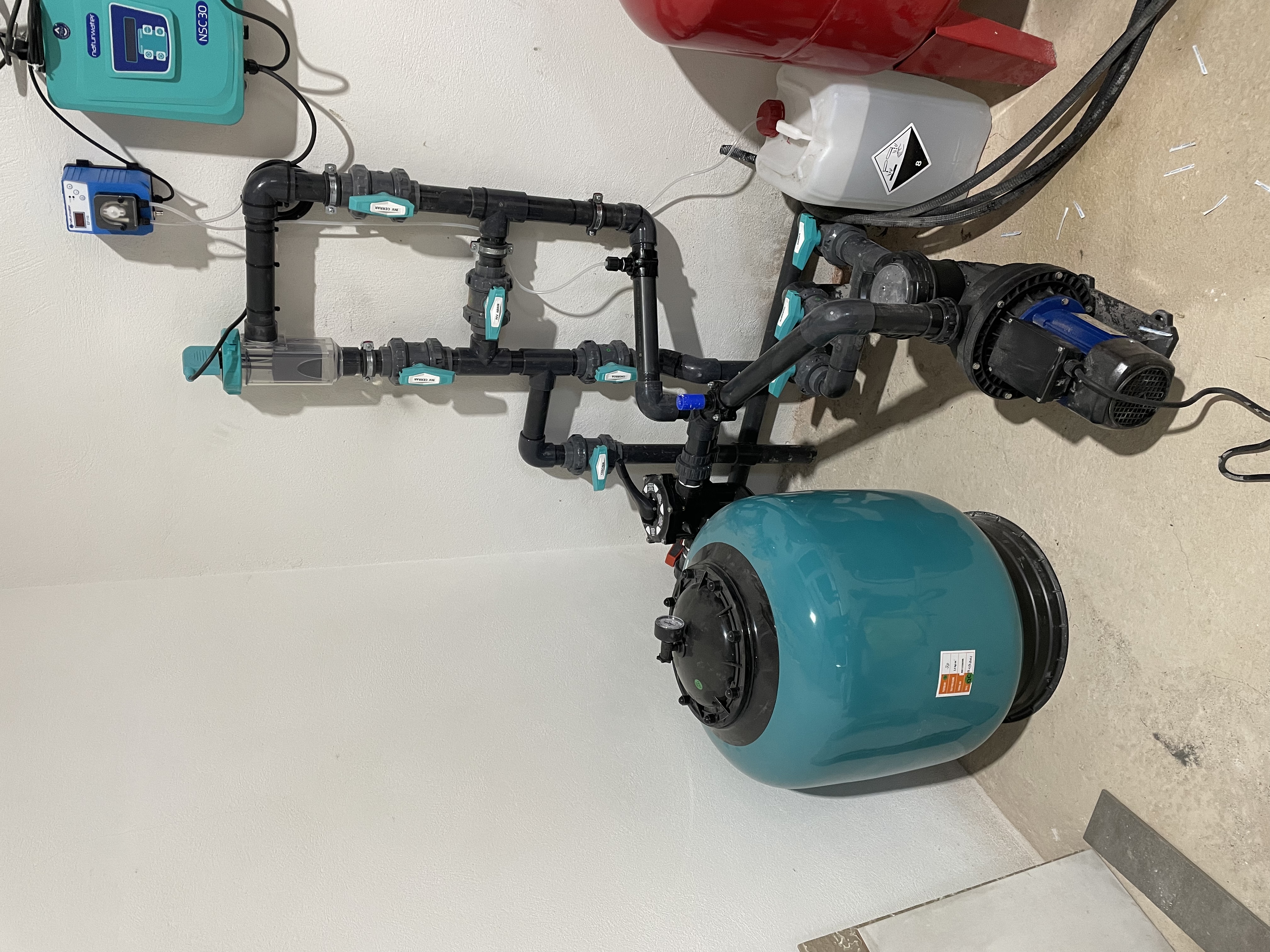 Instalación piscina