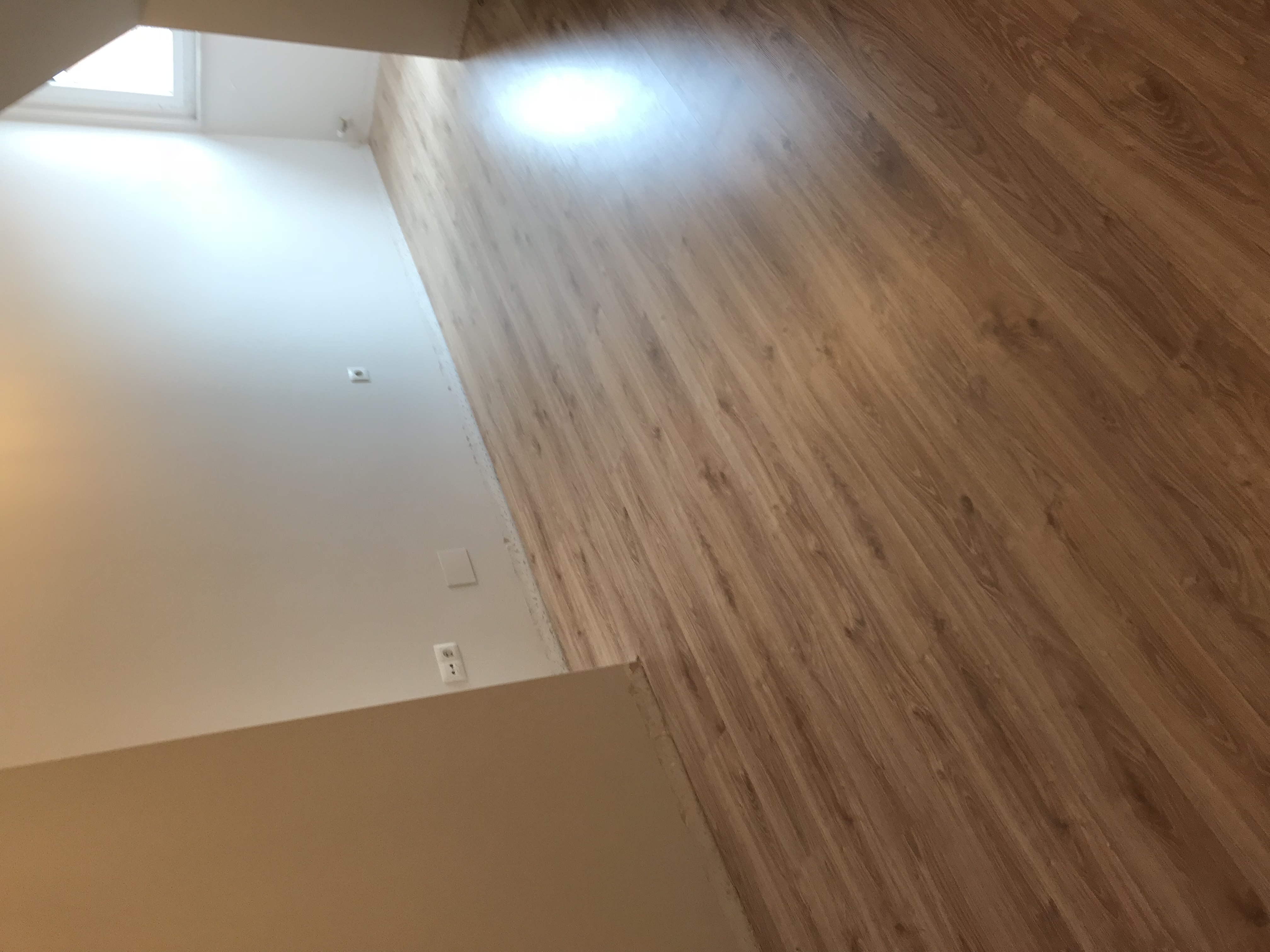 Parquet en suelo de piso