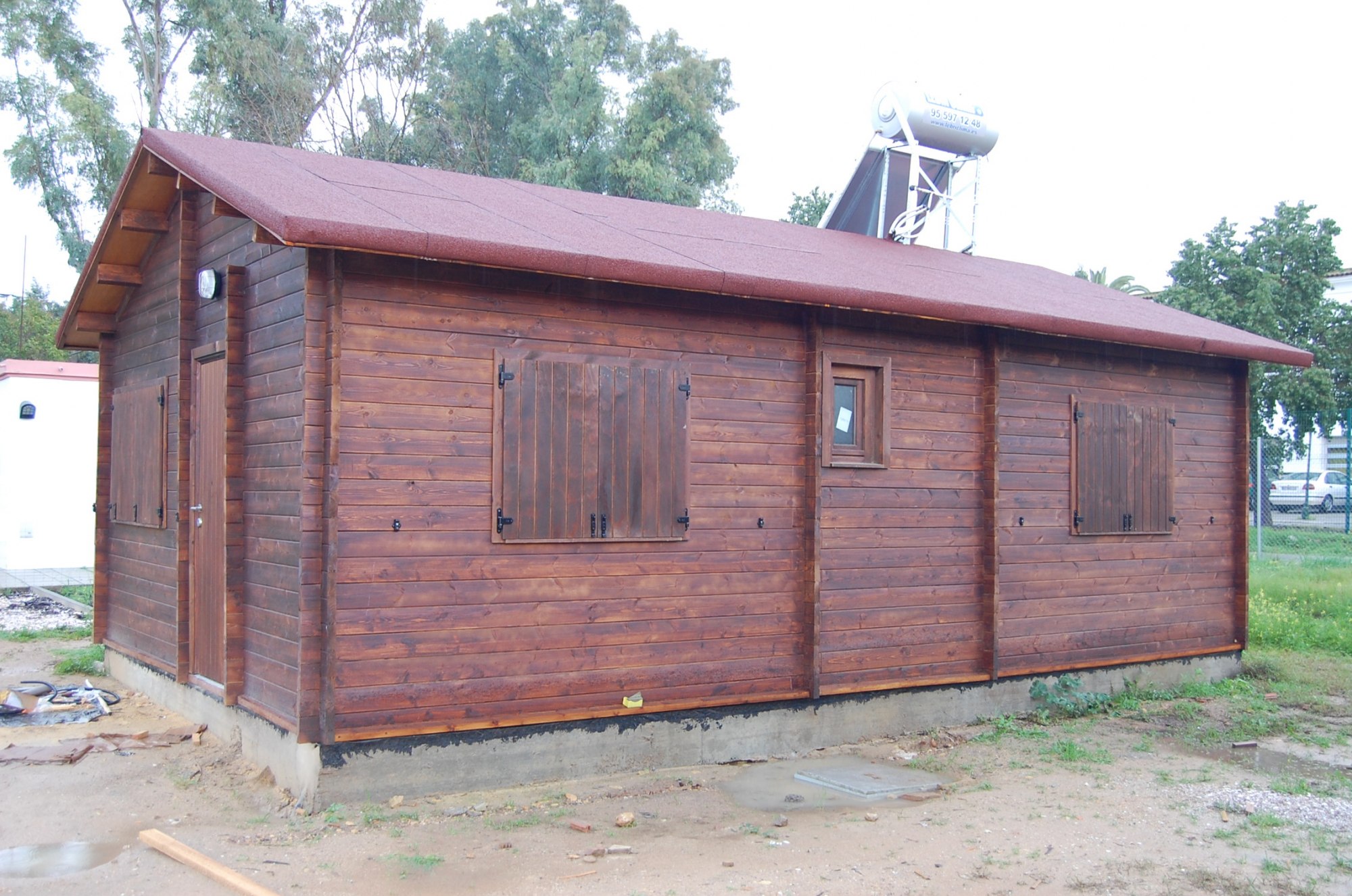 Casas de madera y casetas