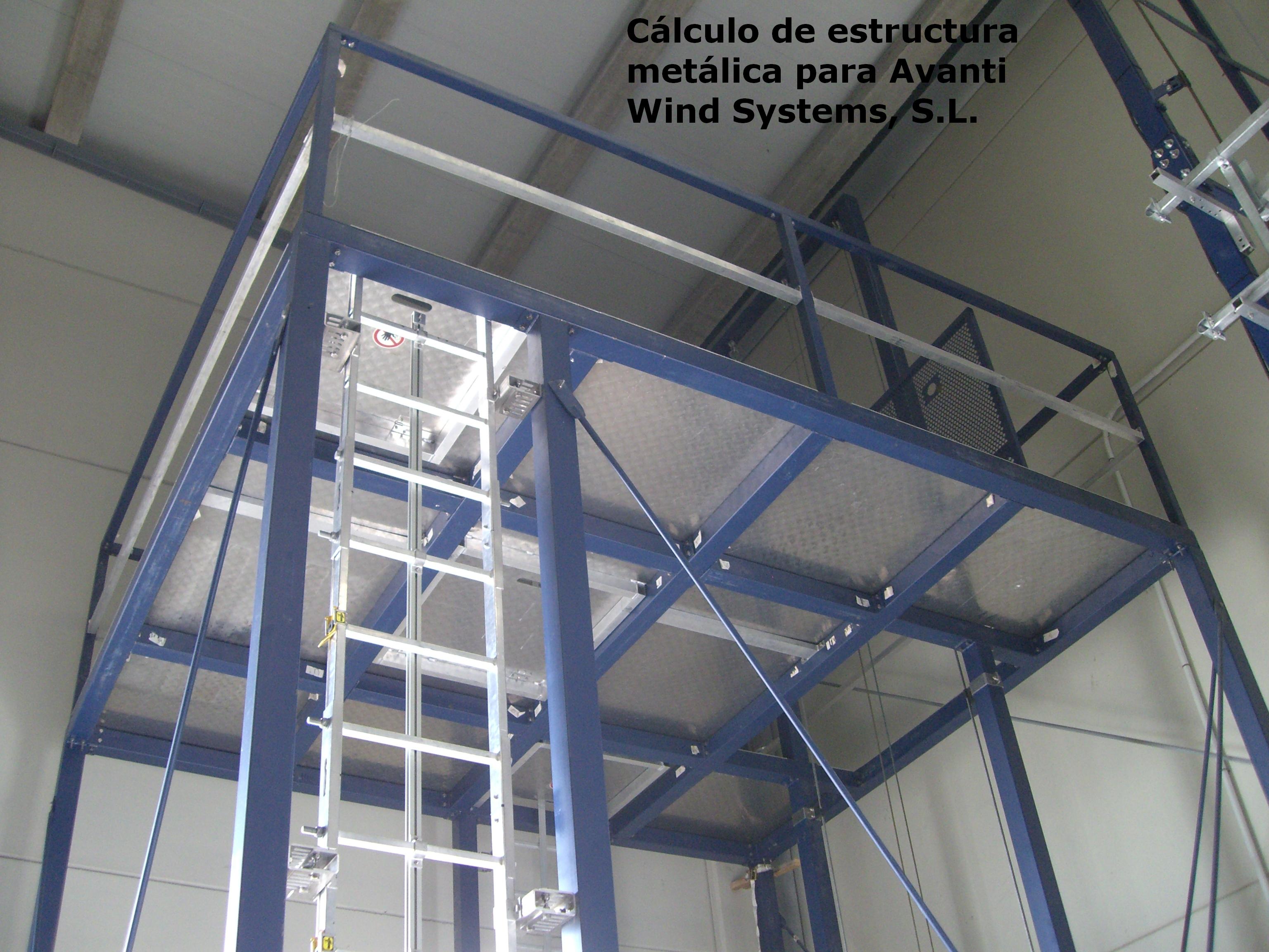 Cálculo de estructura metálica