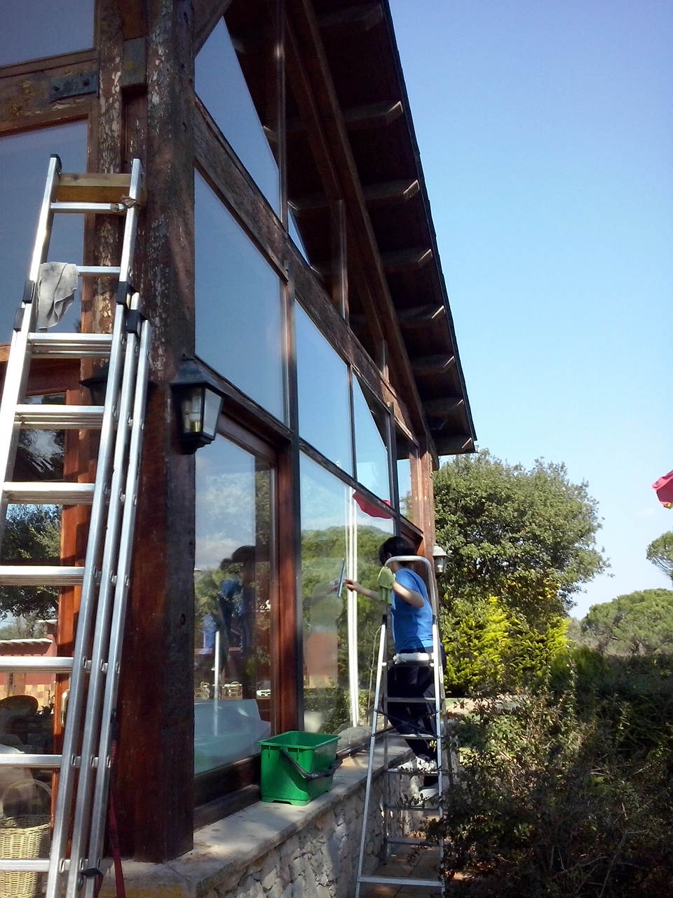 limpieza de cristales