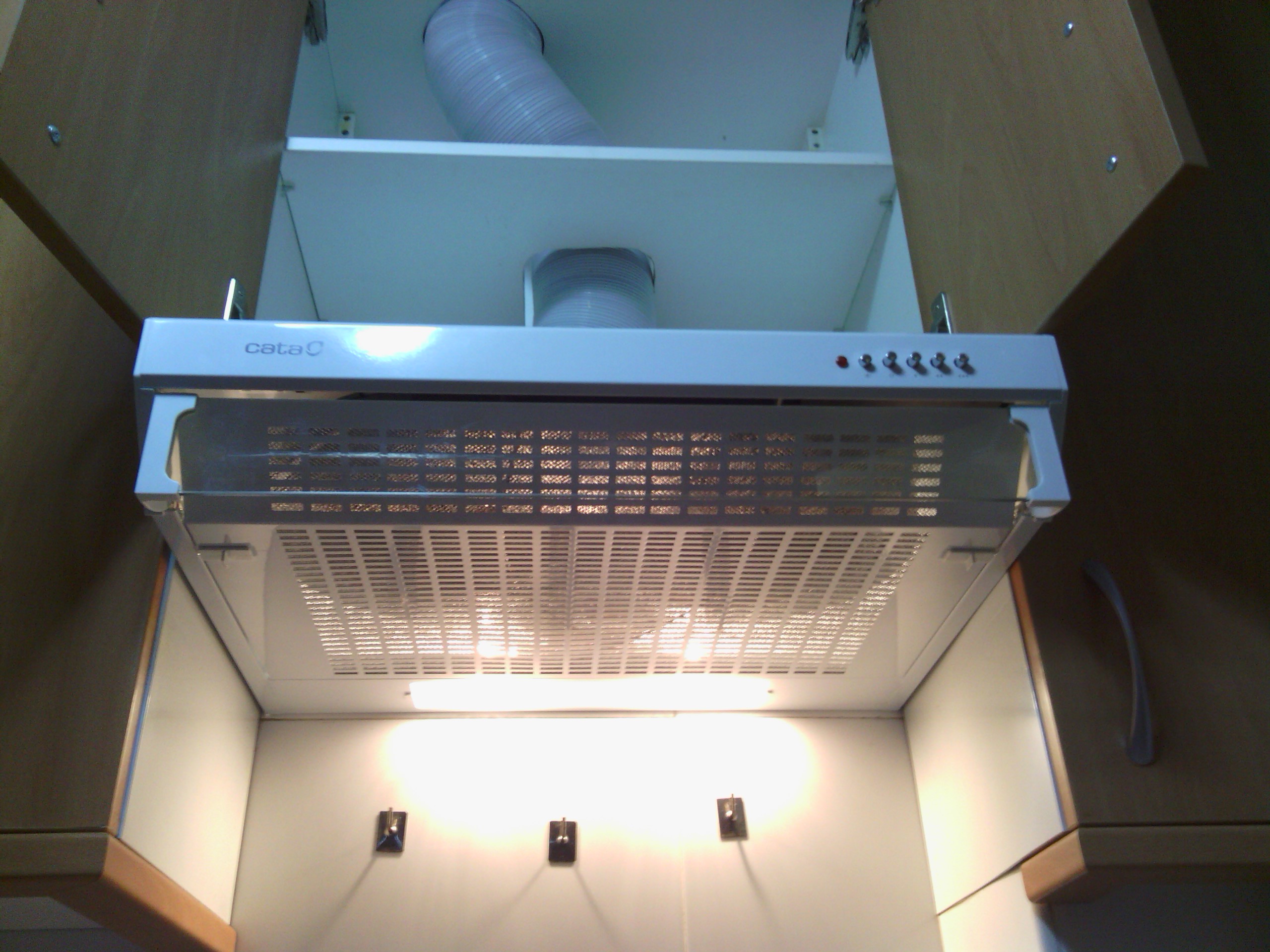 campana extractora convencional