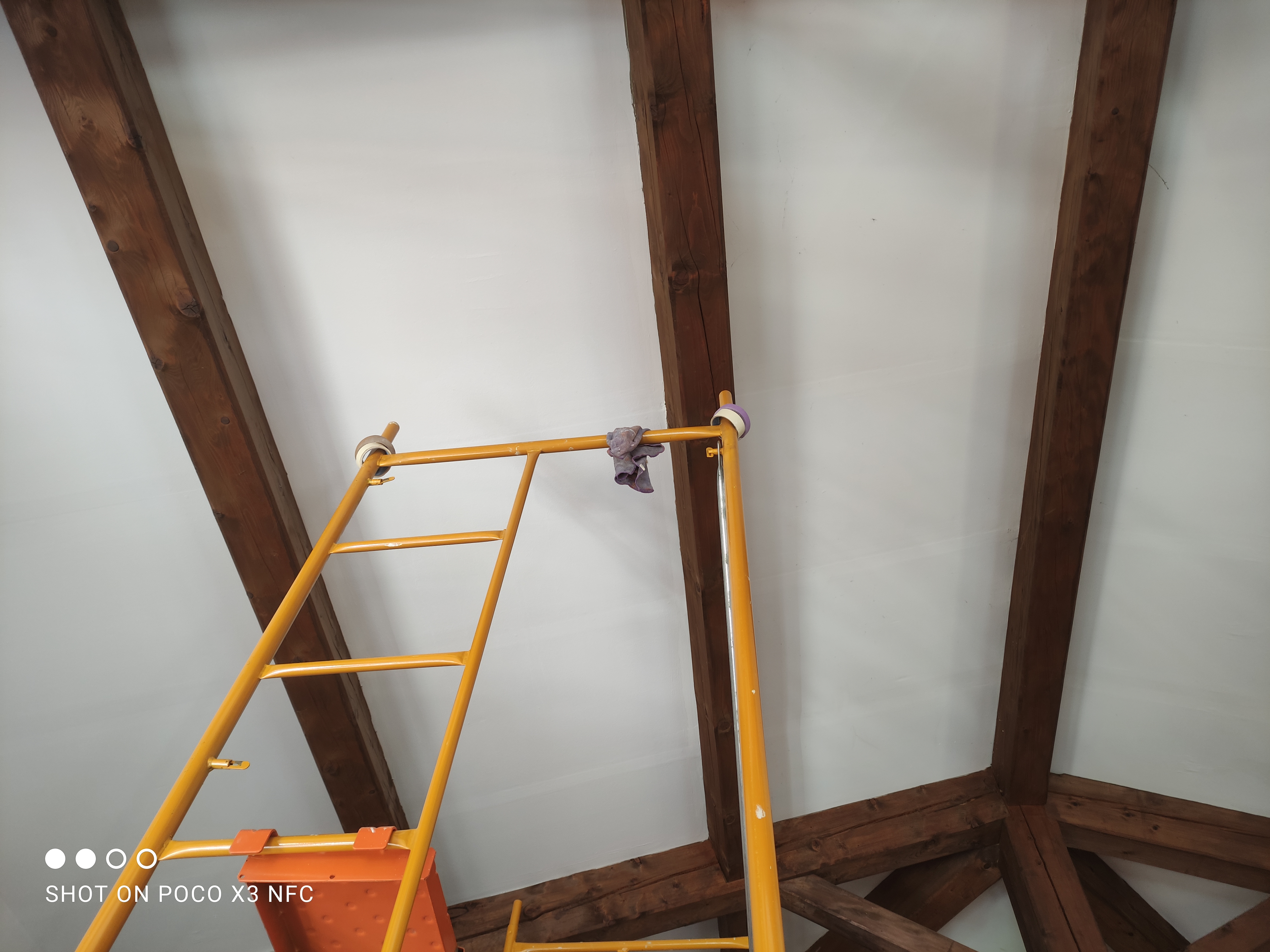 Pintura paredes y techo salón