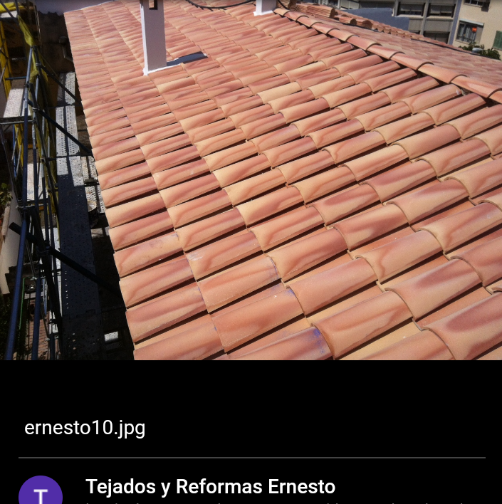 Tejados reformas ernesto