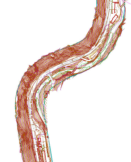 Cartografía de trazas de carreteras