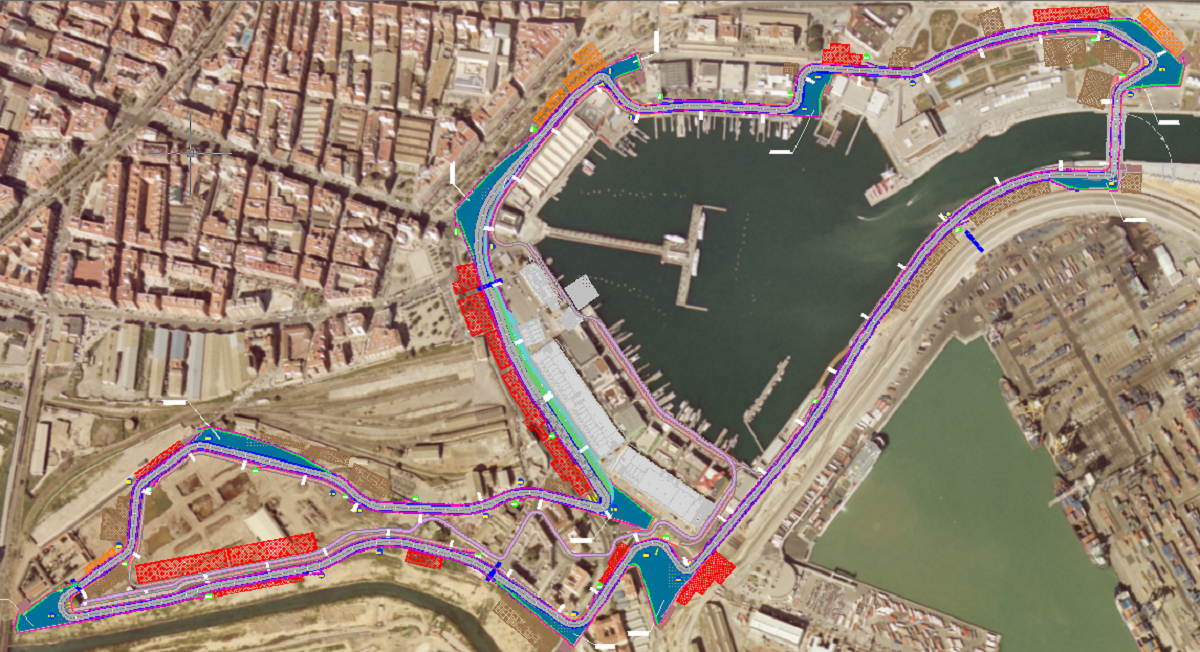 Circuito F1 Puerto de Valencia