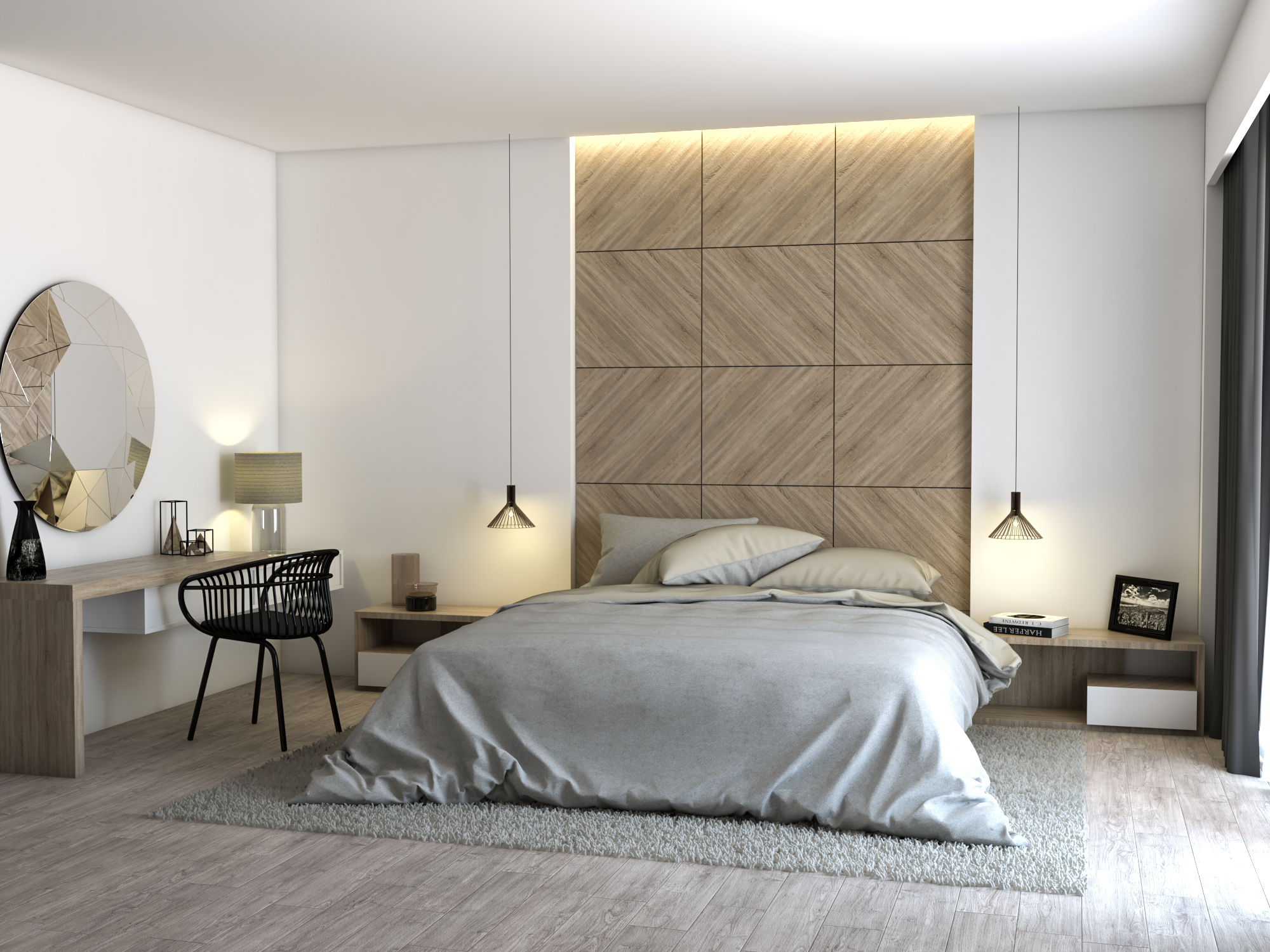 Visualización 3d para proyecto vivienda