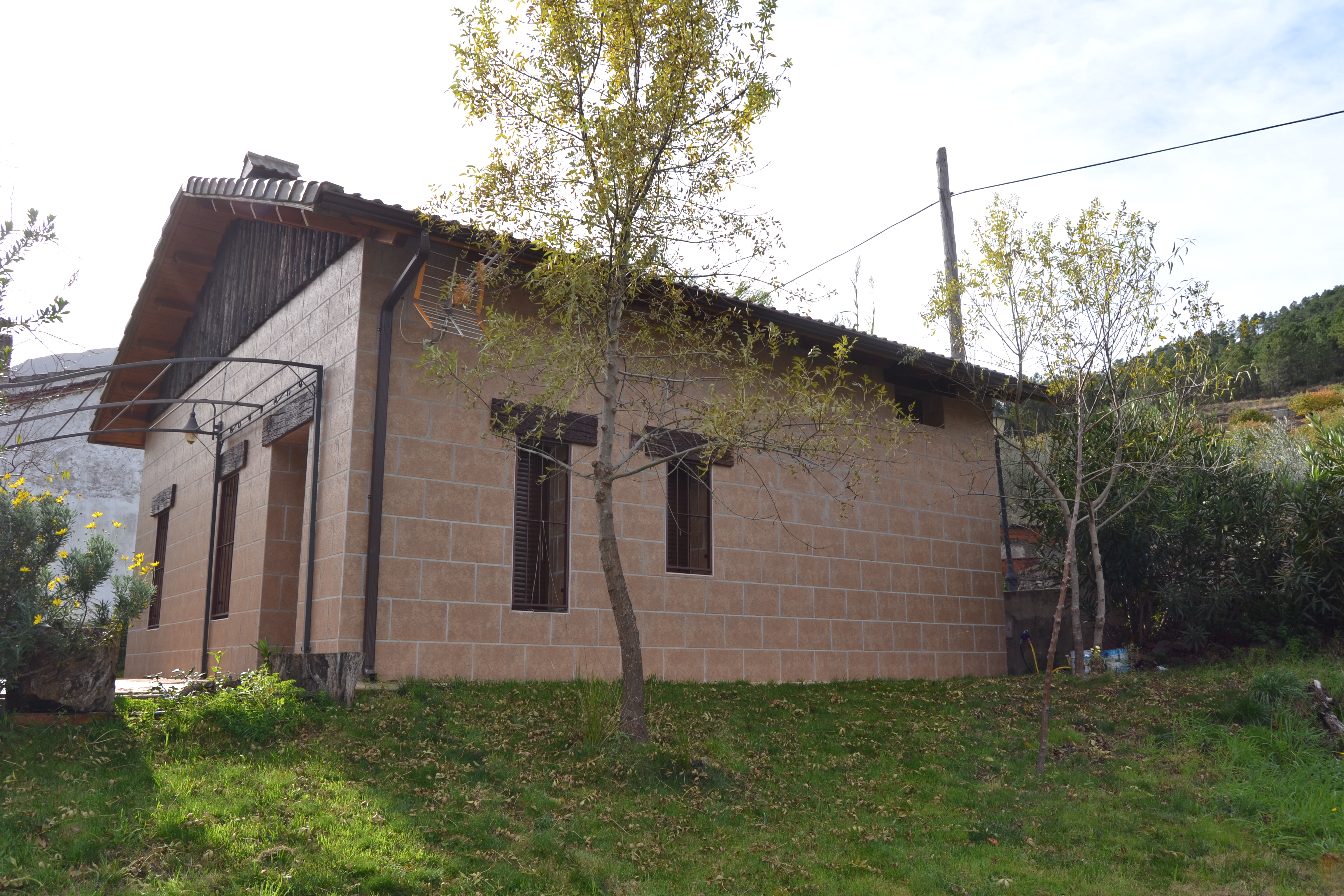 casa con alicatado exterior