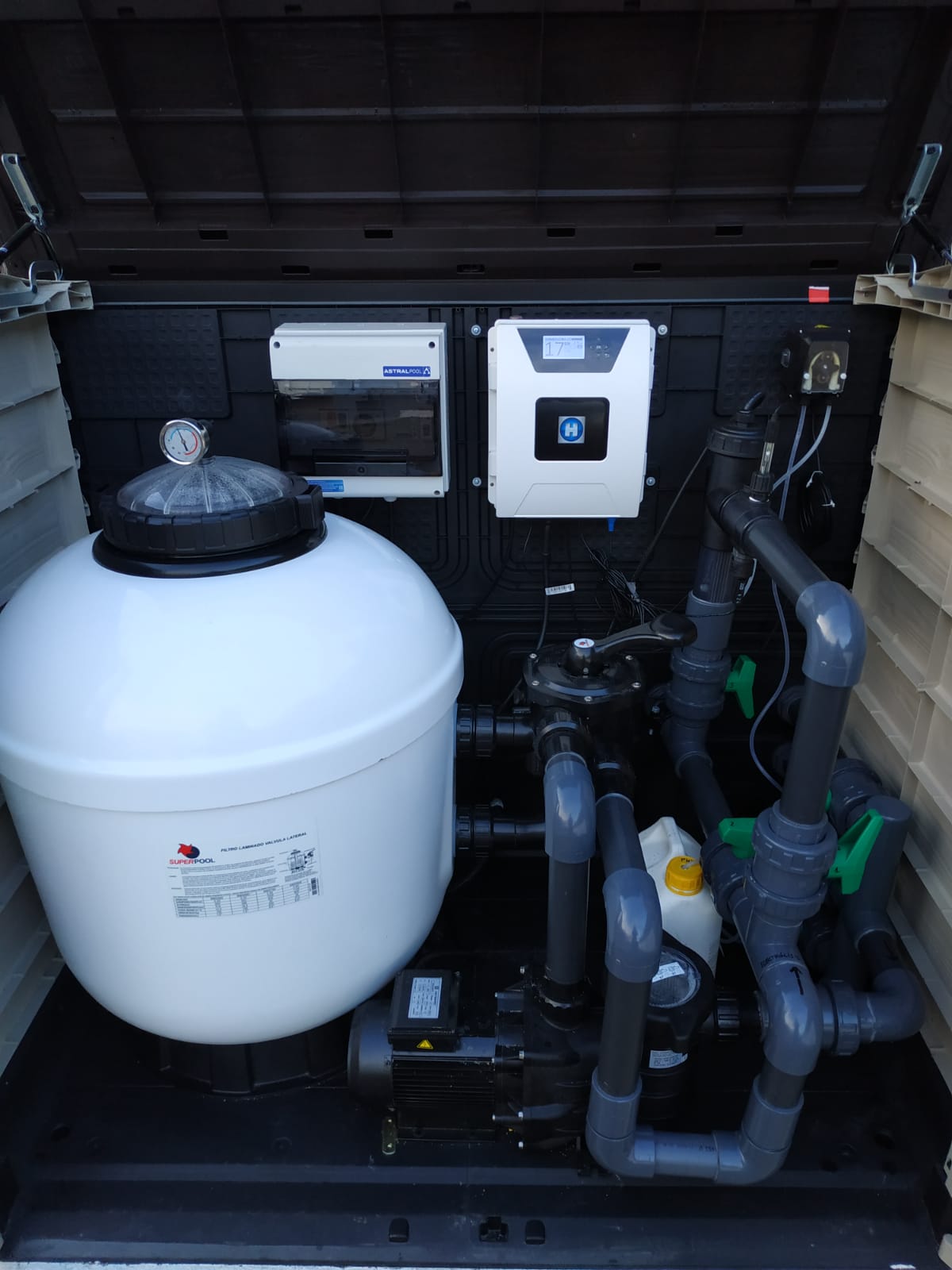 CASETA DE FILTRACION