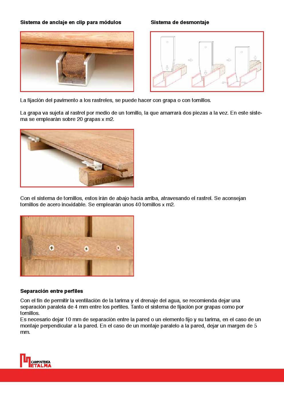 03. Catálogo de pavimentos de madera