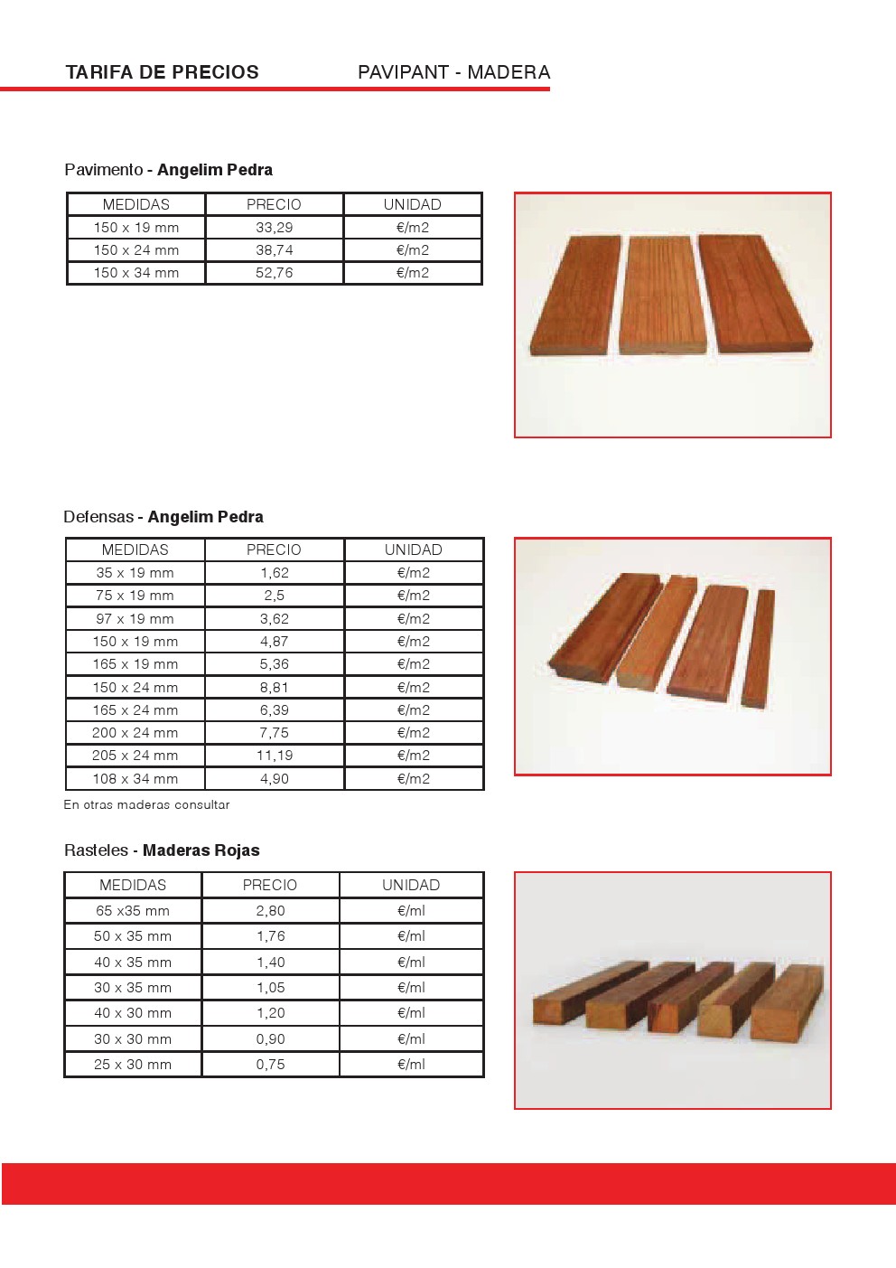 04. Catálogo de pavimentos de madera