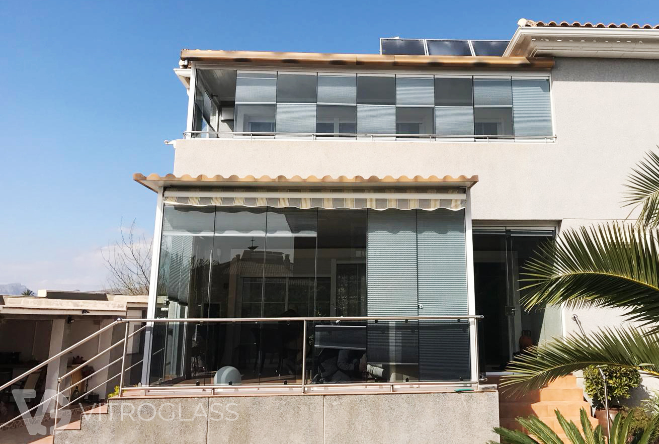 Cortinas de cristal para balcones
