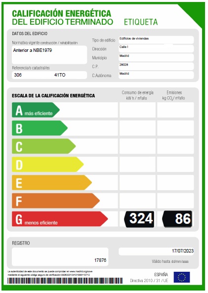 Certificados Energéticos viviendas, locales y naves industriales.