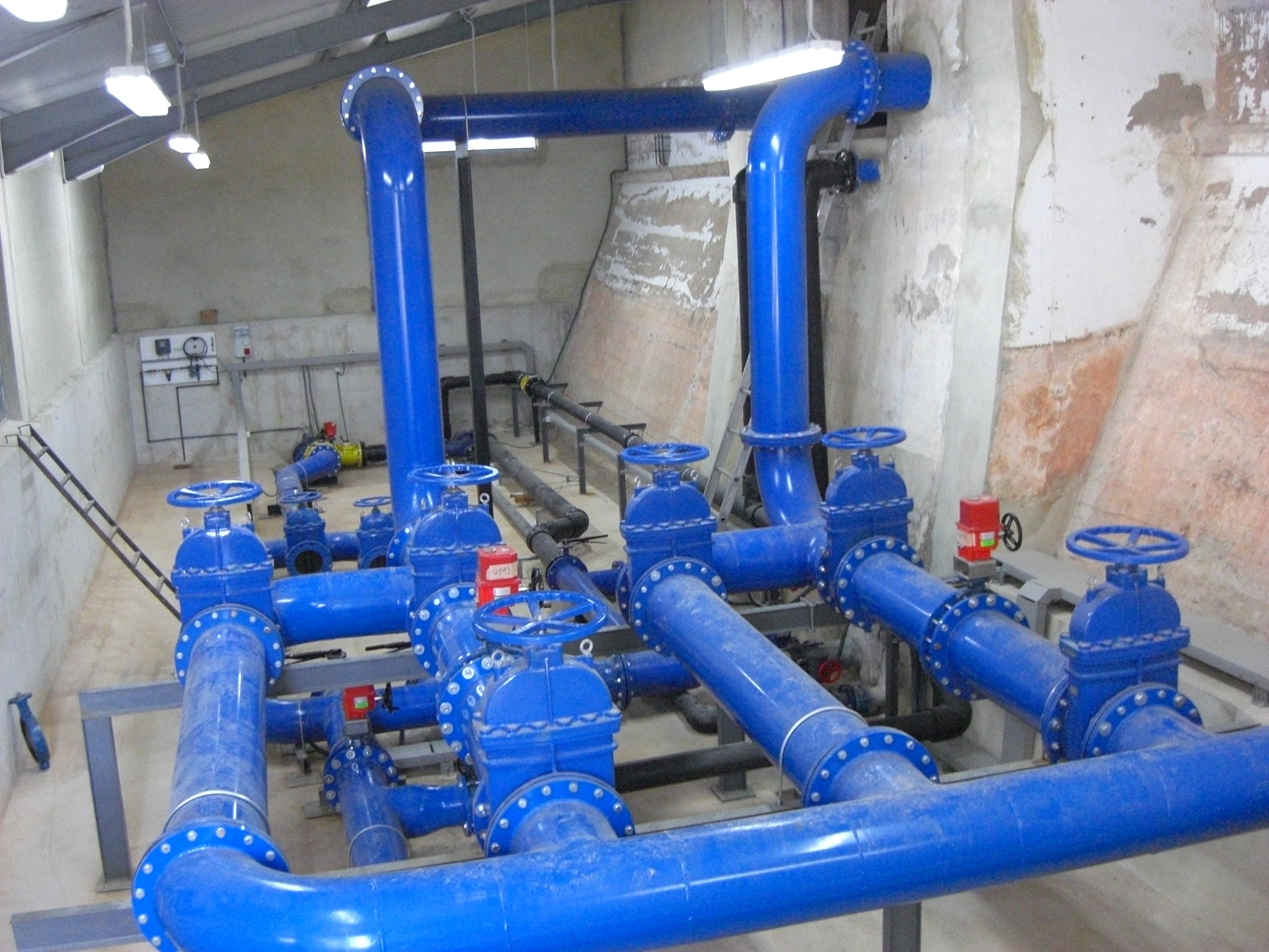 Deposito abastecimiento agua potable de Ayora ( Valencia)